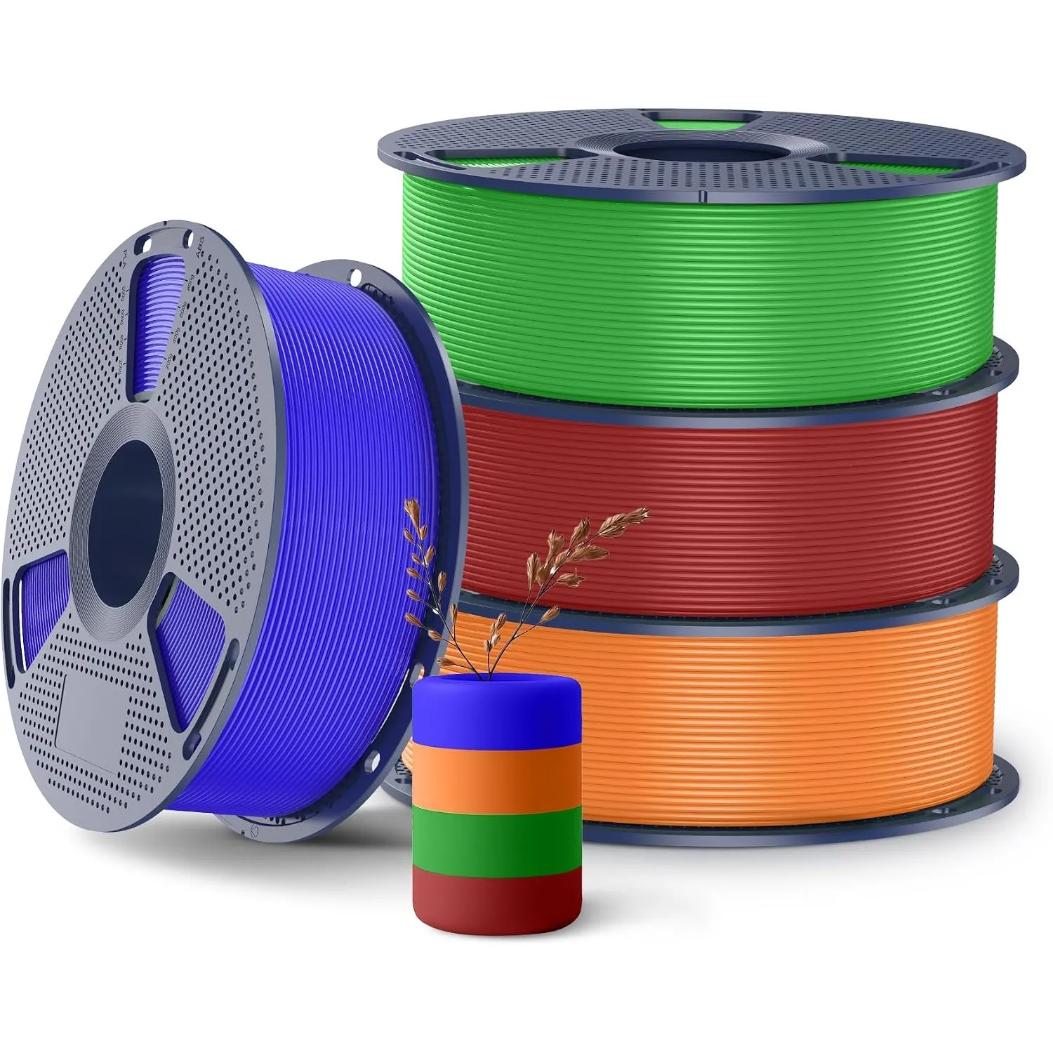 SUNLU 4KG High Speed PLA+2.0 Filament 1.75mm, PLA Plus 2.0 Filament