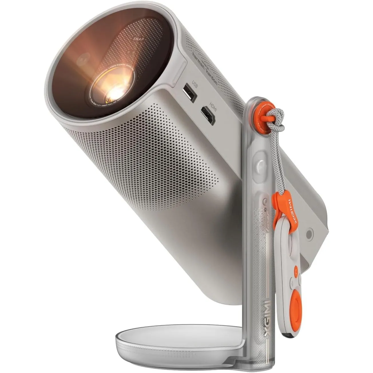 XGIMI MoGo 4 Laser Beamer Outdoor mit Akku, Mini Heimkino Projektor Tragbar