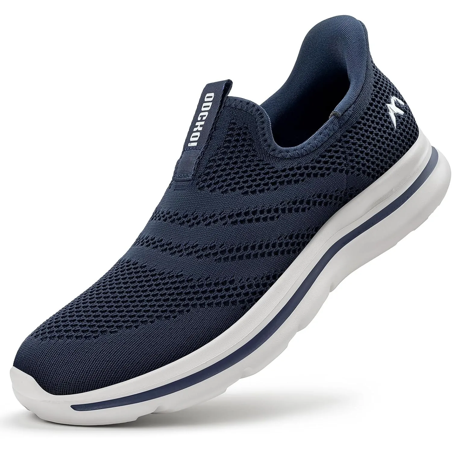 ODCKOI Herren Slip On Sneaker,Freizeit,Atmungsaktiv,leicht,bequem Schuhe | Für Alltag Walking leichtes Jogging und Spaz…