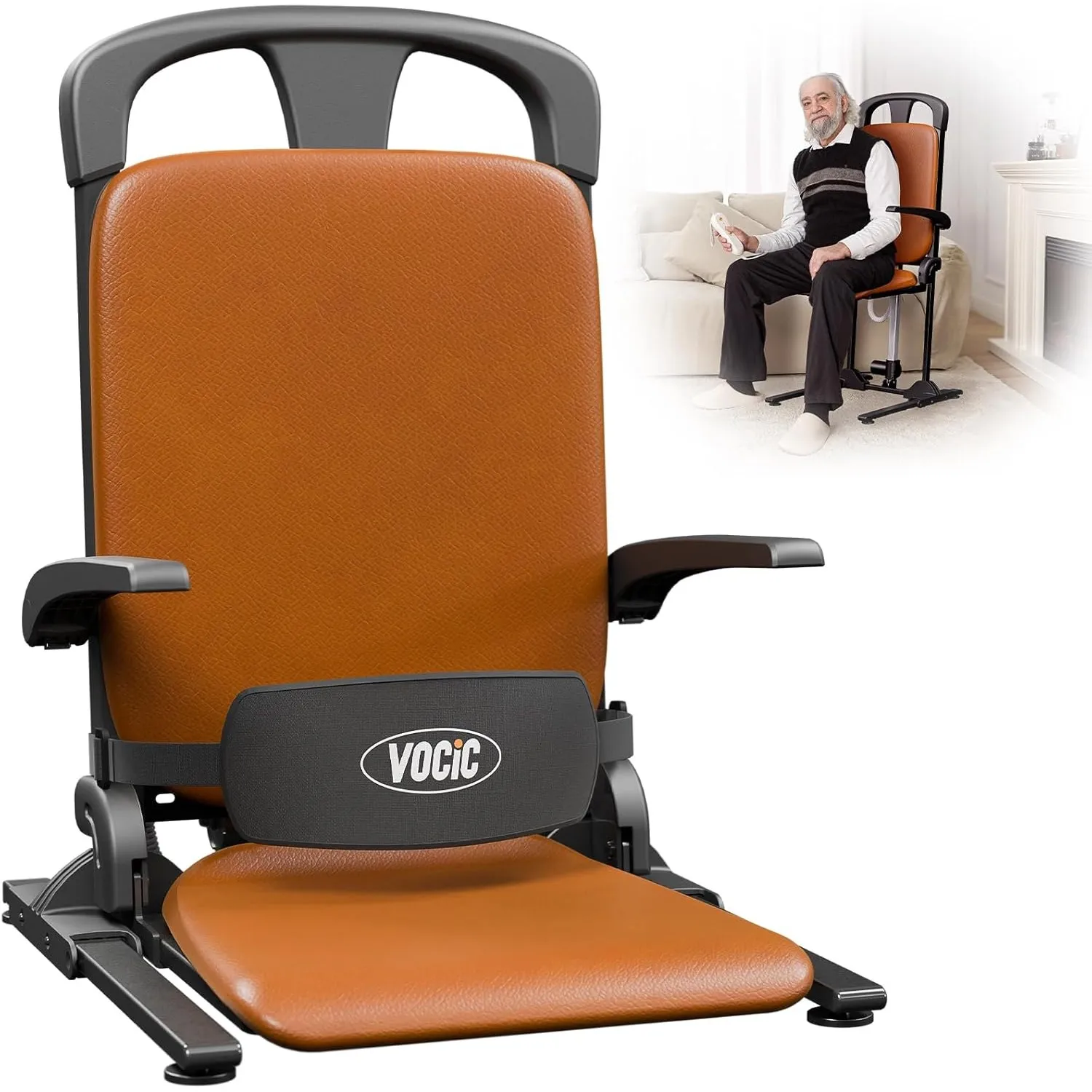 VOCIC AX15 Elektrischer Aufstehsessel bis 200 kg, robust und faltbar