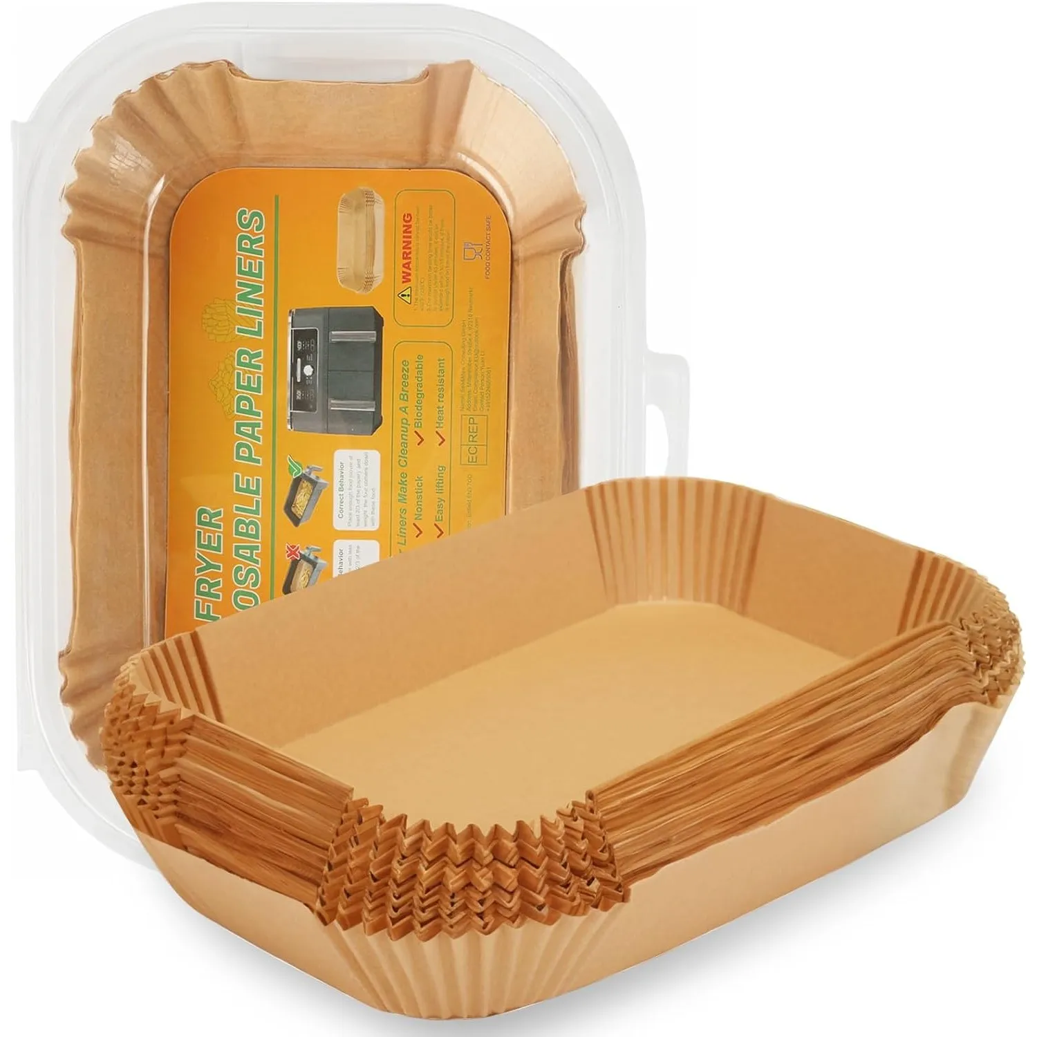 BYKITCHEN Airfryer Backpapier für Ninja AF400EU, 220 Stück