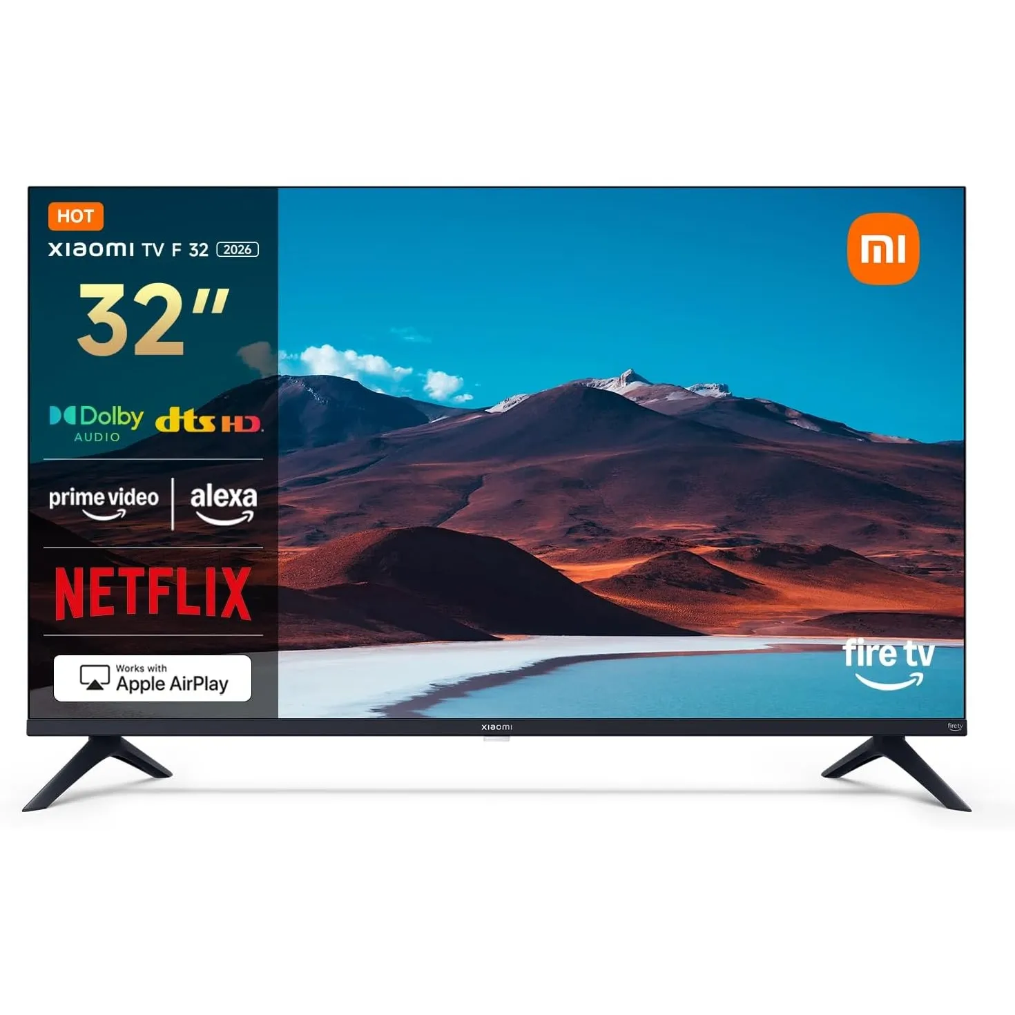 Xiaomi TV F 32, 32" HD Smart TV Fire OS7 Triple Tuner L32MB-FAEU