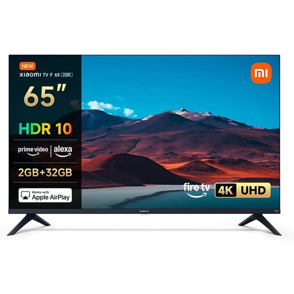 Xiaomi TV F 65 Zoll 2025, 4K UHD, Smart TV, Fire OS8, HDR10, L65MB-FAEU