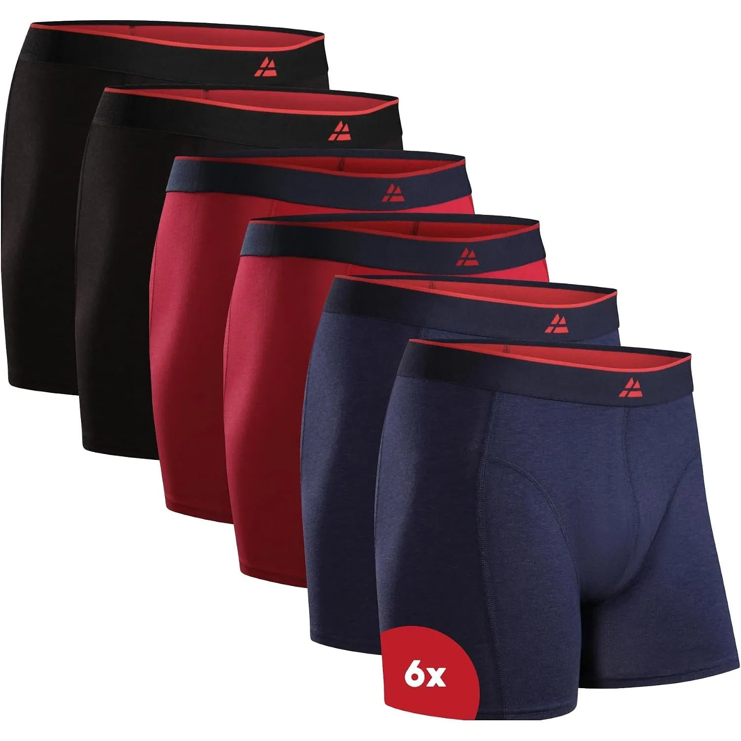 DANISH ENDURANCE Bambus Boxershorts Herren, Atmungsaktiv, 6er & 10er Pack | Bambus Boxershorts, Etikettfrei, Superweich…