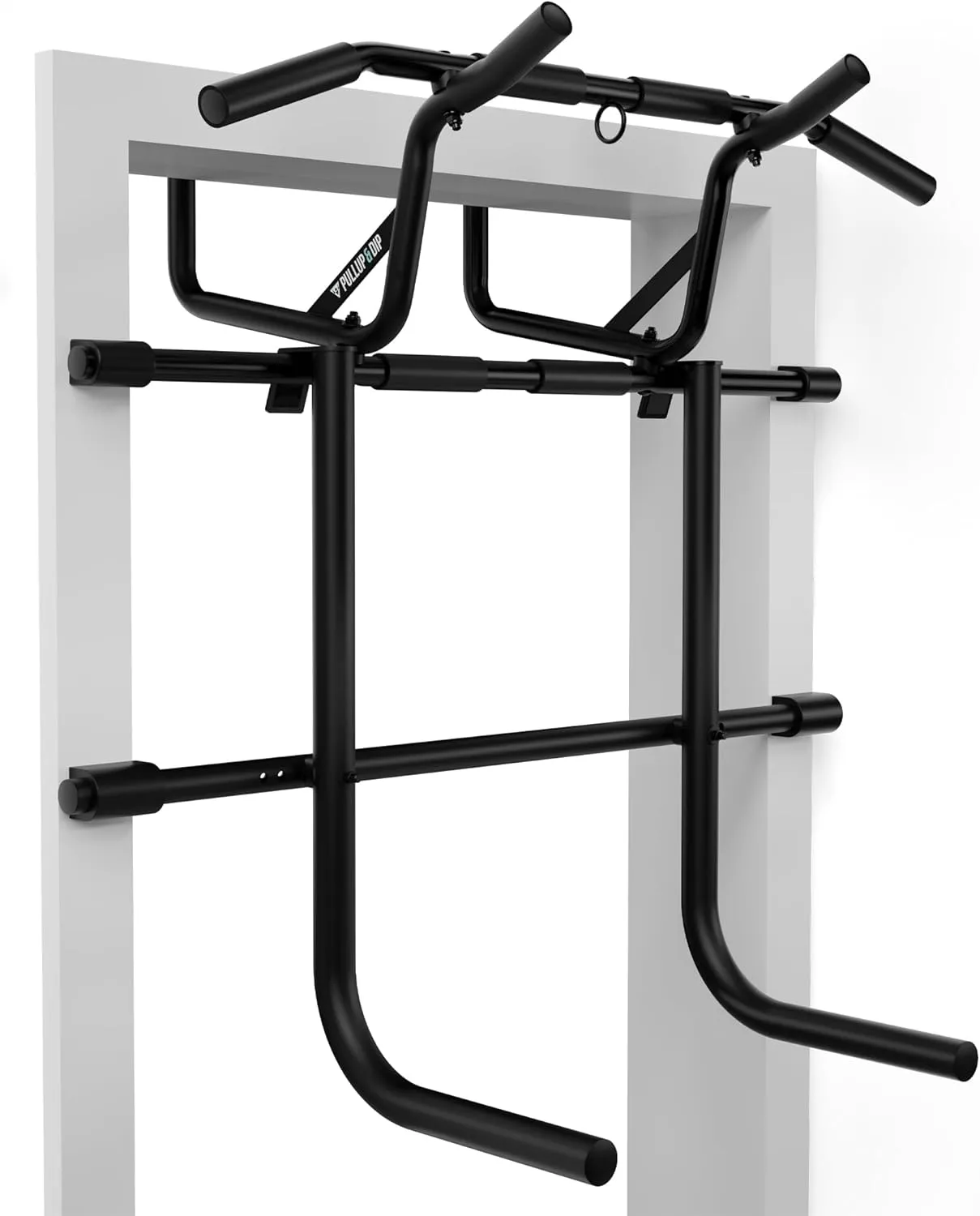 PULLUP & DIP Klimmzugstange für Türrahmen zum Einhängen ohne Schrauben und kein Abrutschen, Profi Türreck, Pull-up Bar …