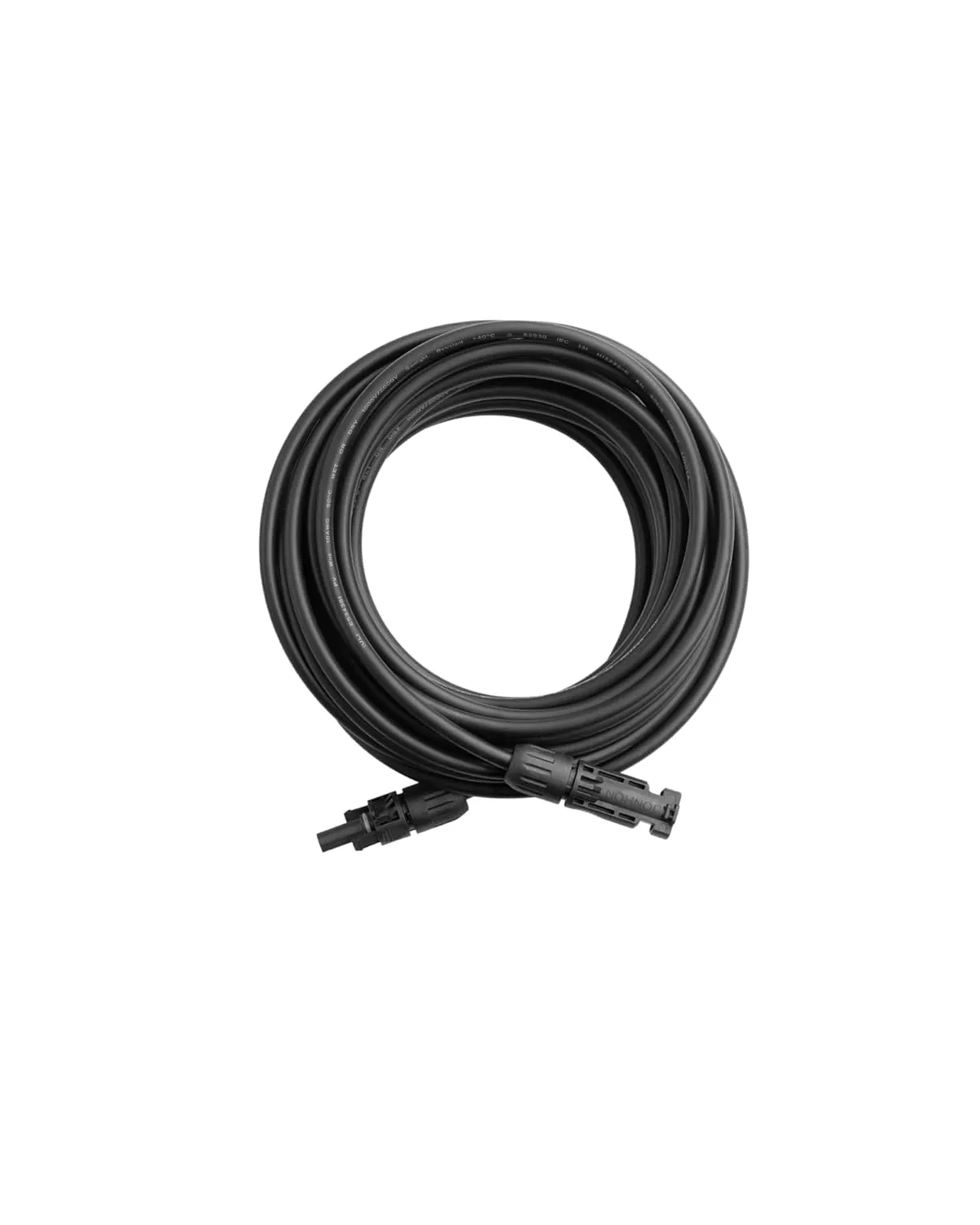 Anker SOLIX Solarpanel-Verlängerungskabel, 6mm² Querschnitt, 10m Solarkabel, 2er-Pack, feuerfest, verschleißfest, korro…