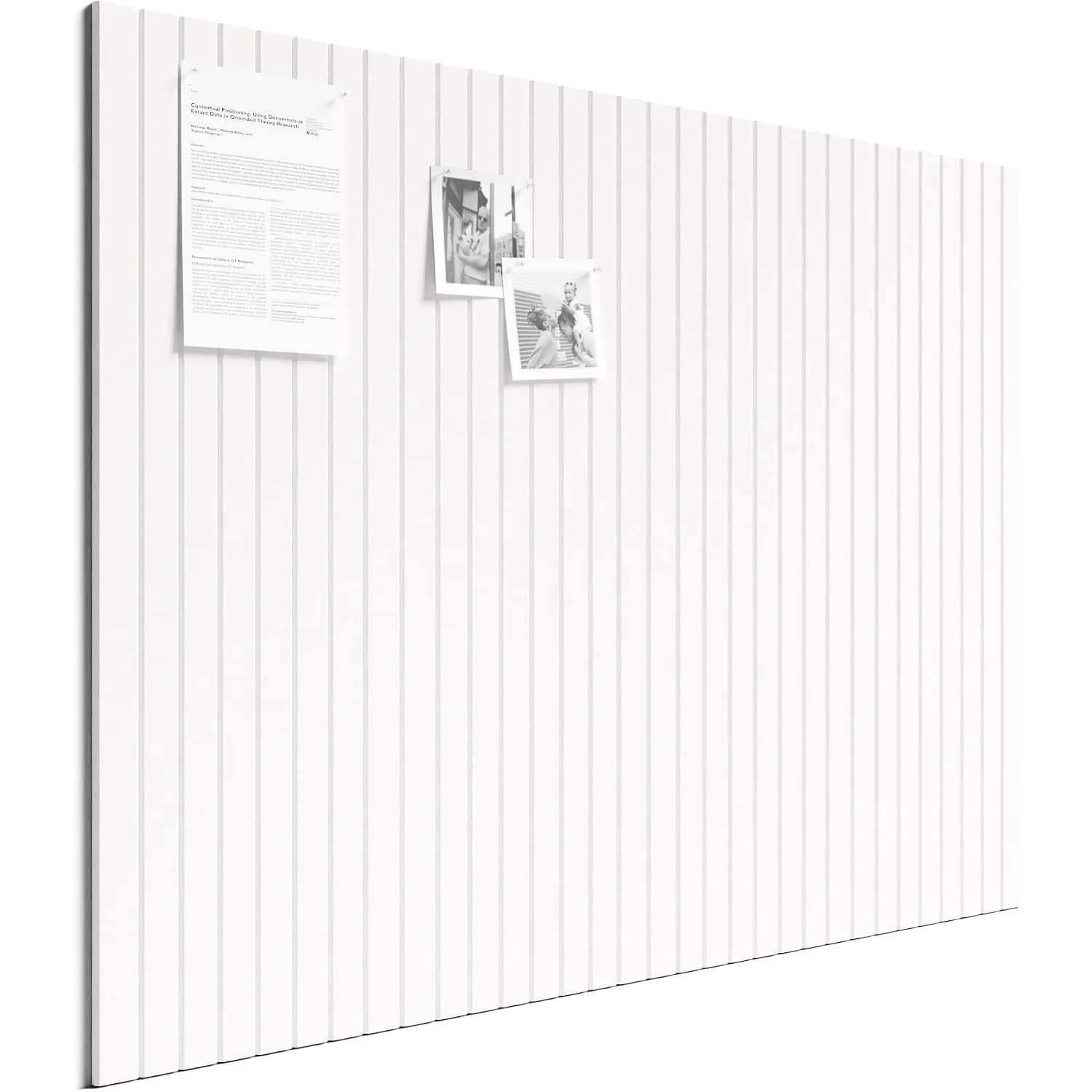 Bumusty Große Filz Pinnwand 120 x 90 cm, 12er-Pack, Cremeweiß