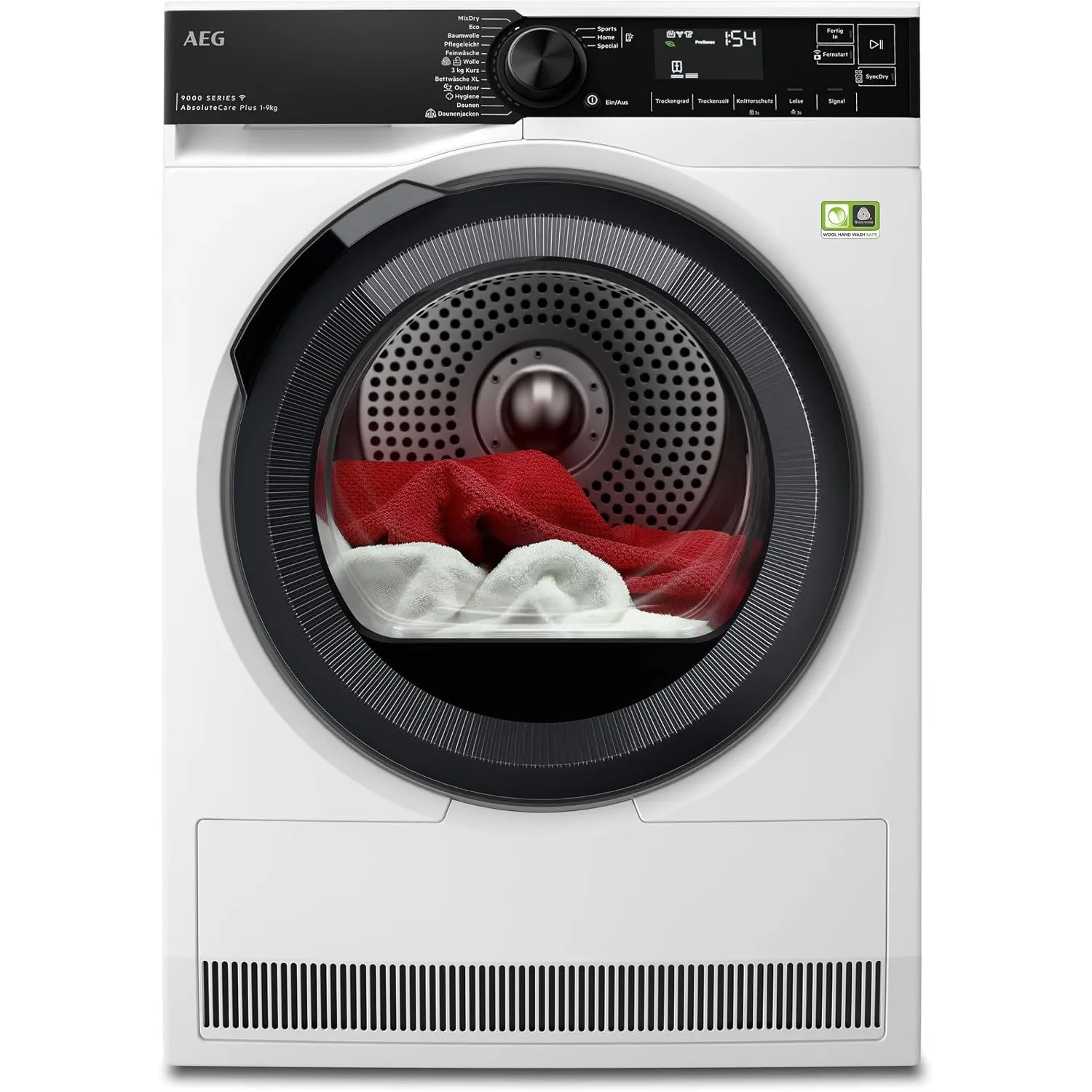 AEG Serie 9000 WiFi Wärmepumpentrockner, AbsoluteCarePlus, 9 kg, TR9W75790