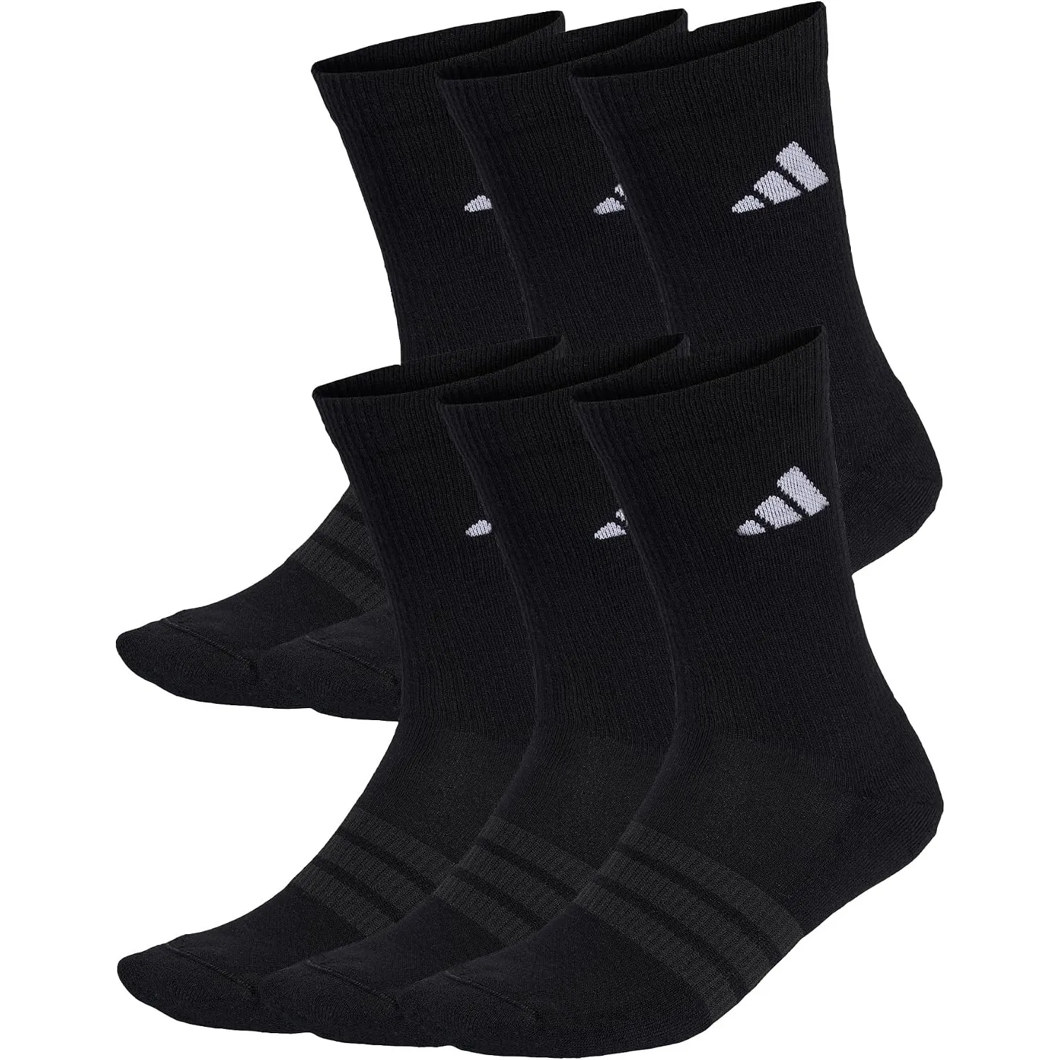 adidas Unisex Cushioned Crew Socks 6 Pair Pack Socken