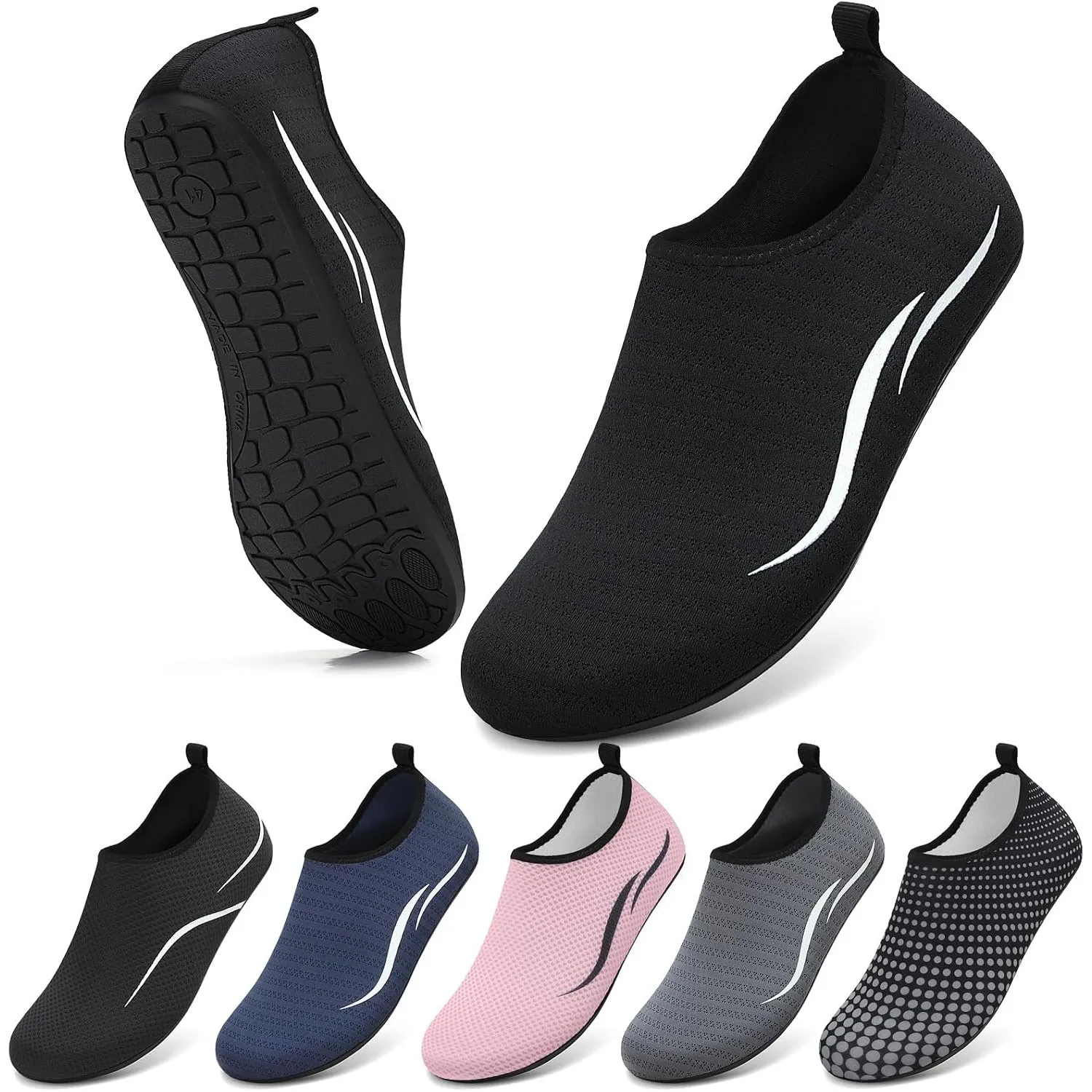 Wasserschuhe Herren Badeschuhe Damen Strandschuhe Schwimmschuhe Aquaschuhe