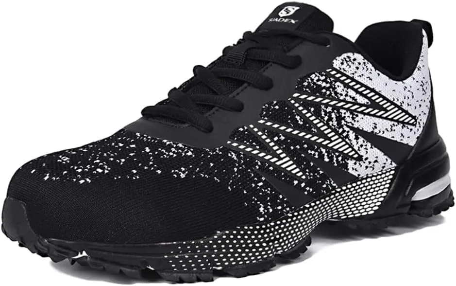 SUADEX Safety Shoes Work Shoes Men Women Lightweight Breathable Steel Toe Cap Shoes with Steel Toe Cap 37-48 EU