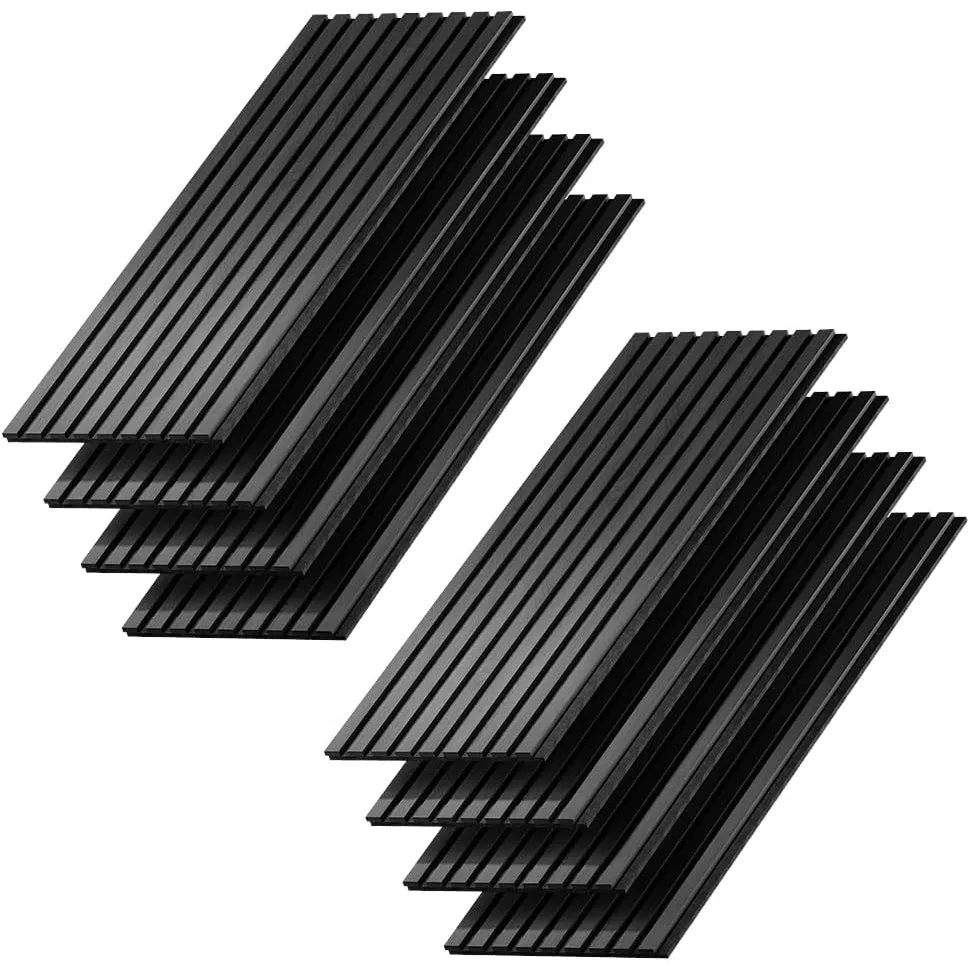 Vicco Akustikpaneele Sonoa, Schwarz, 8 Stück