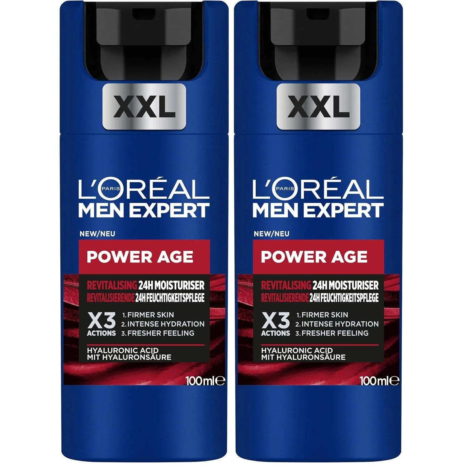 L'Oréal Men Expert XXL Gesichtspflege gegen Falten für Männer, Anti-Aging Feuchtigkeitscreme für matte Haut, Gesichtscr…