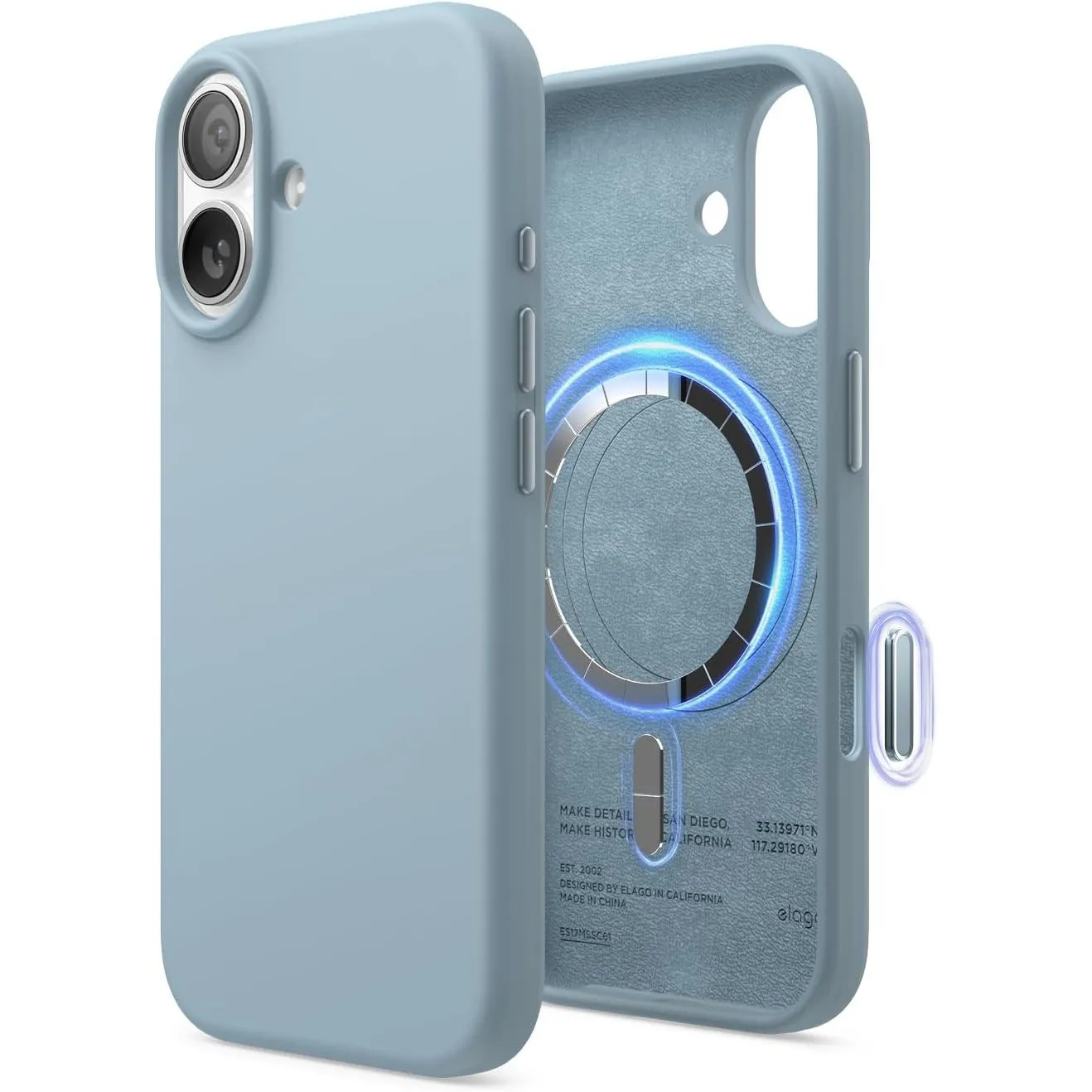 elago Magnetische Silikon Hülle für iPhone 17
