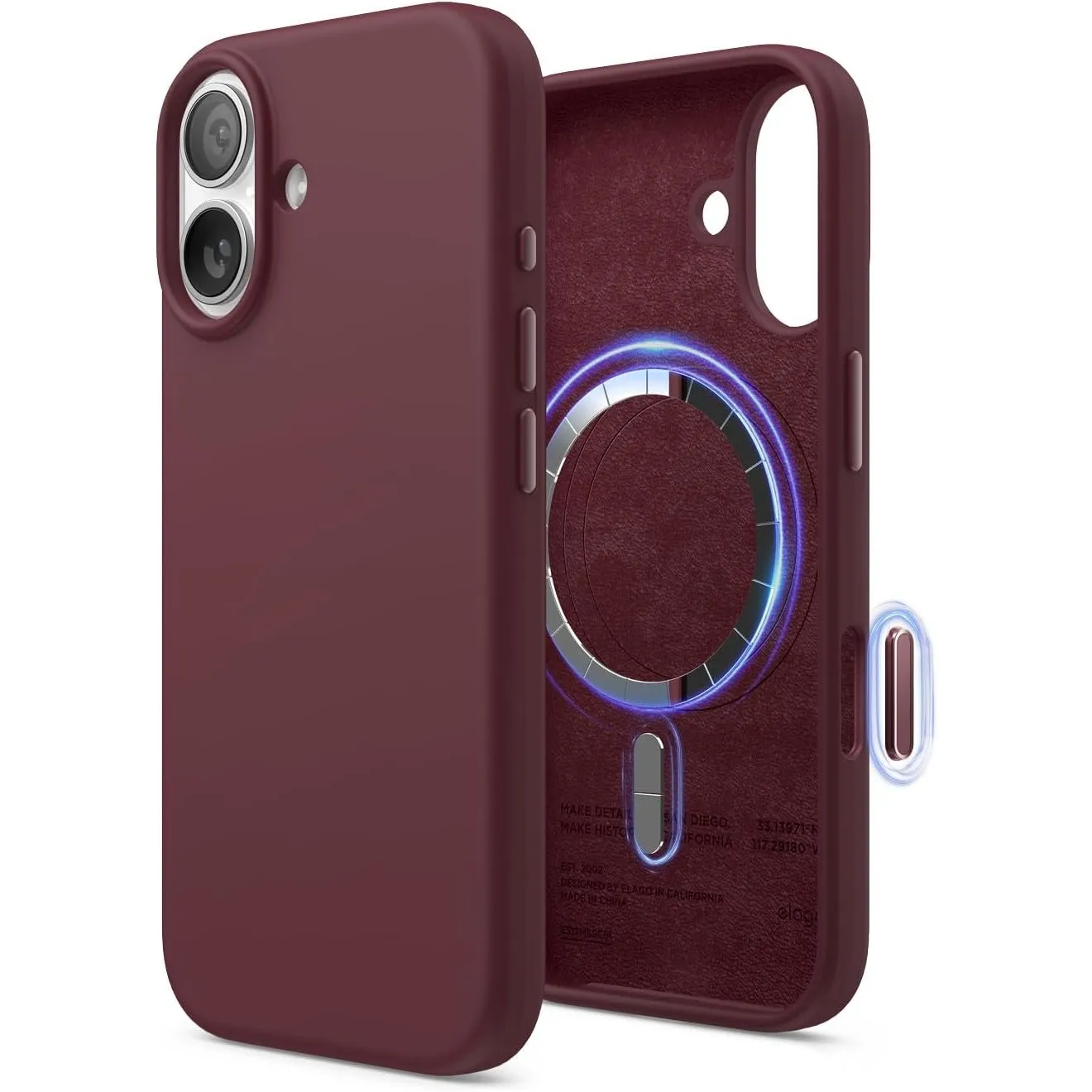 elago Magnetische Silikon Hülle für iPhone 17