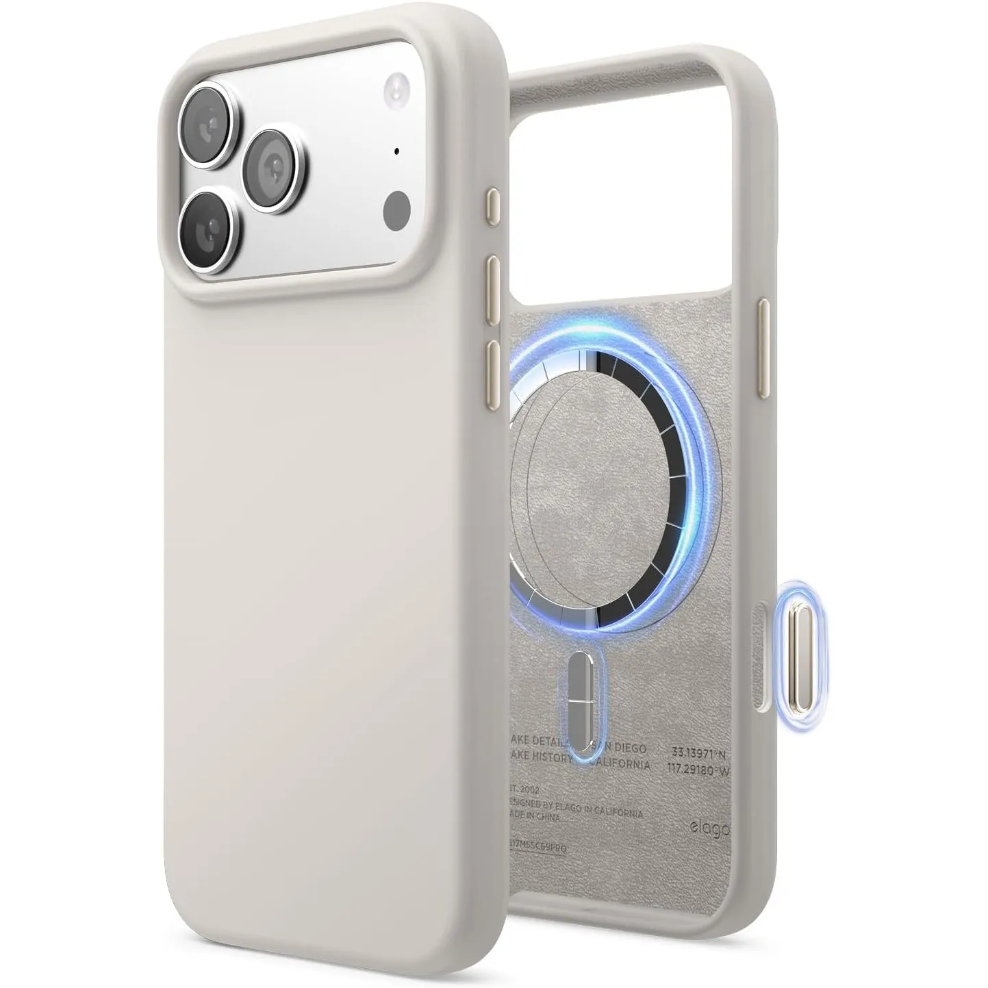 elago Magnetische Silikon Hülle für iPhone 18 Pro Max & iPhone 17 Pro Max