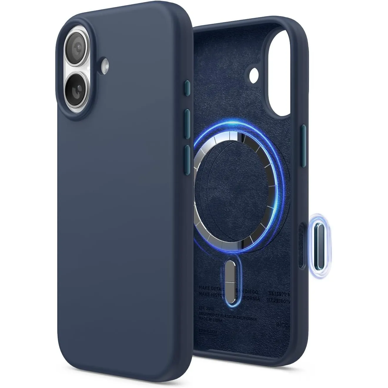elago Magnetische Silikon Hülle für iPhone 17