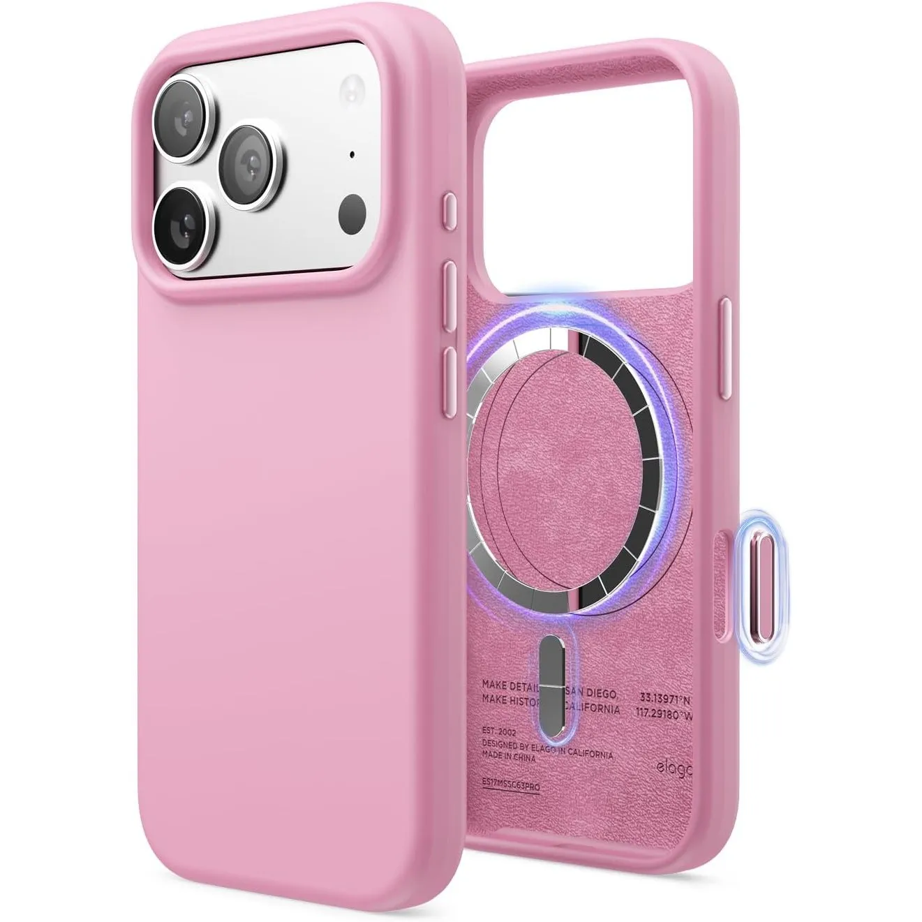 elago Magnetische Silikon Hülle für iPhone 18 Pro & iPhone 17 Pro