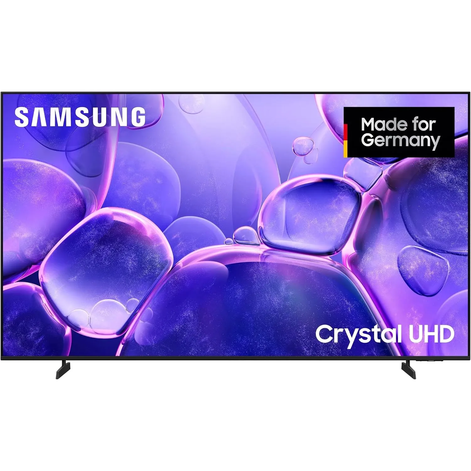 Samsung Crystal UHD U8079F 4K 65 Zoll (163 cm) LED Fernseher, Crystal Prozessor 4K, MetalStream Design, SmartThings, AI…