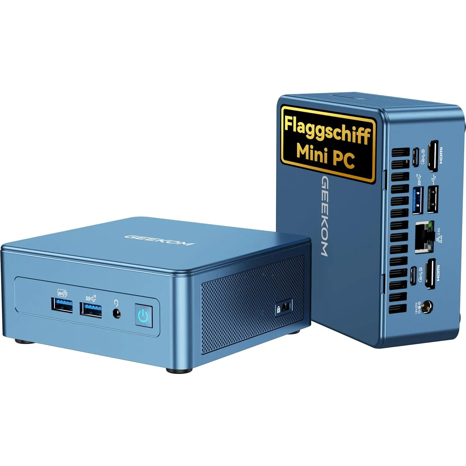 GEEKOM IT12 Business Mini PC, Intel i5-12450H, 16GB DDR4 512GB SSD