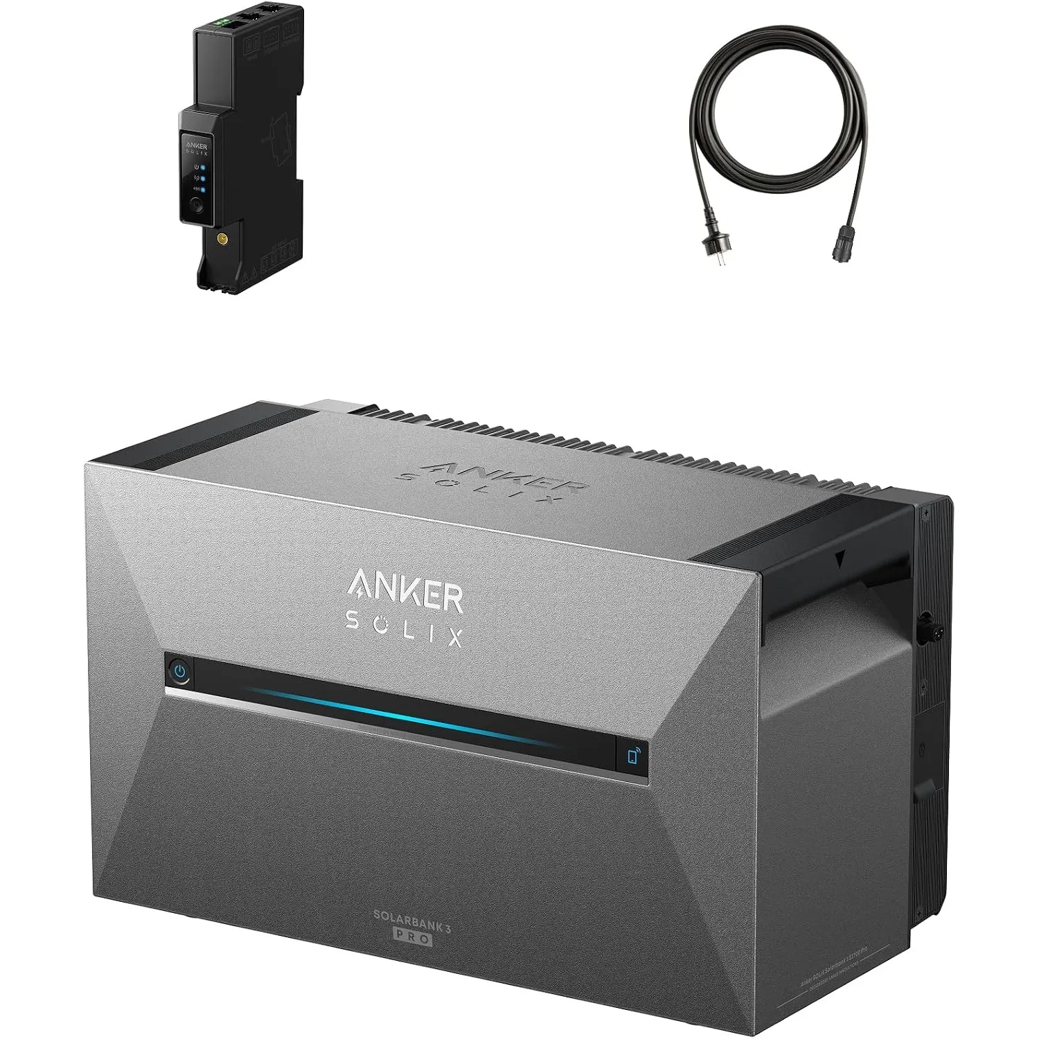 Anker SOLIX 3 Pro Solarbank+ Smart Meter, Plug&Play Balkonkraftwerk,2.68kwh