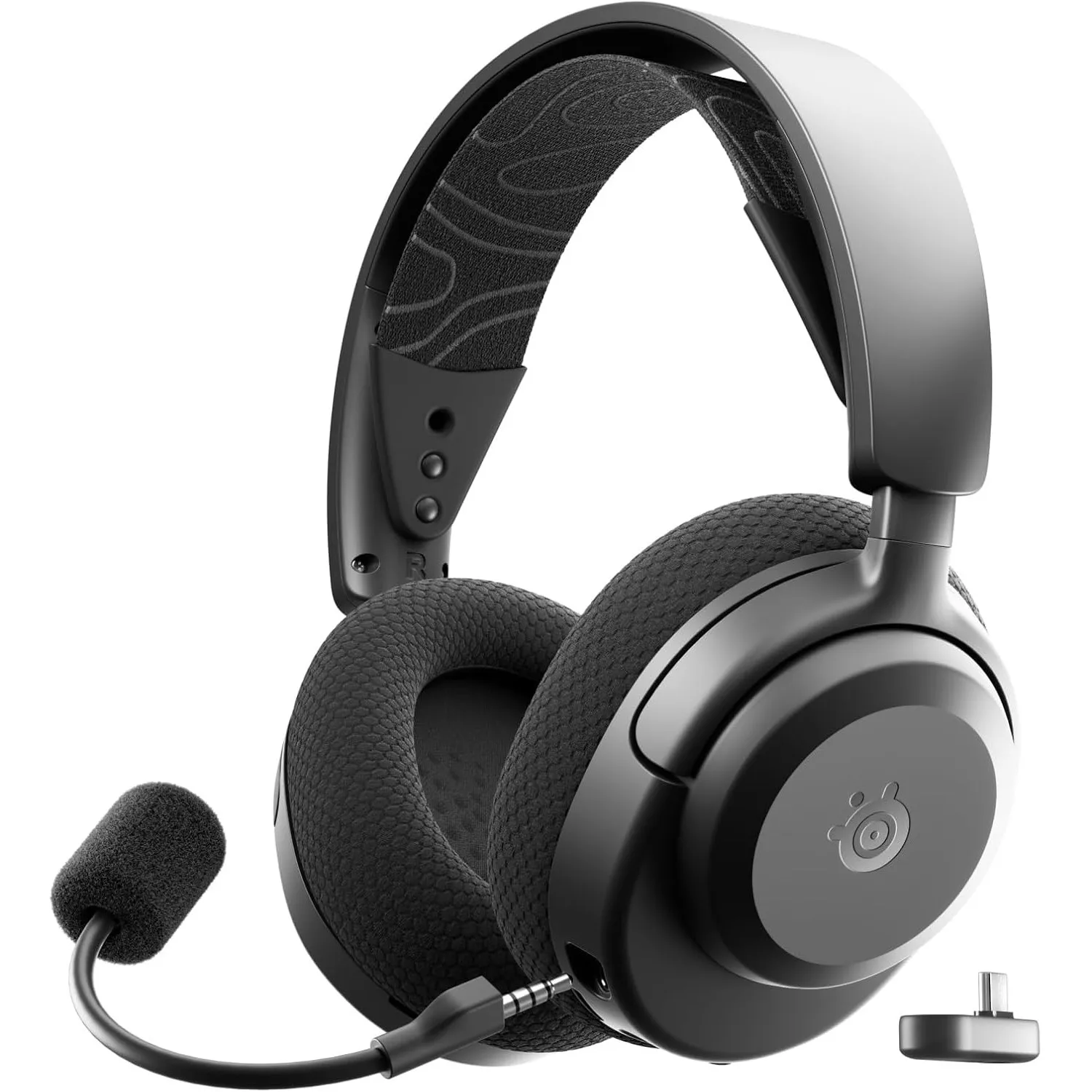 SteelSeries Arctis Nova 3X Wireless Gaming-Headset – App-Steuerung – 40 Std. Akku – Neodym-Magnet-Treiber – 2,4 GHz/Blu…