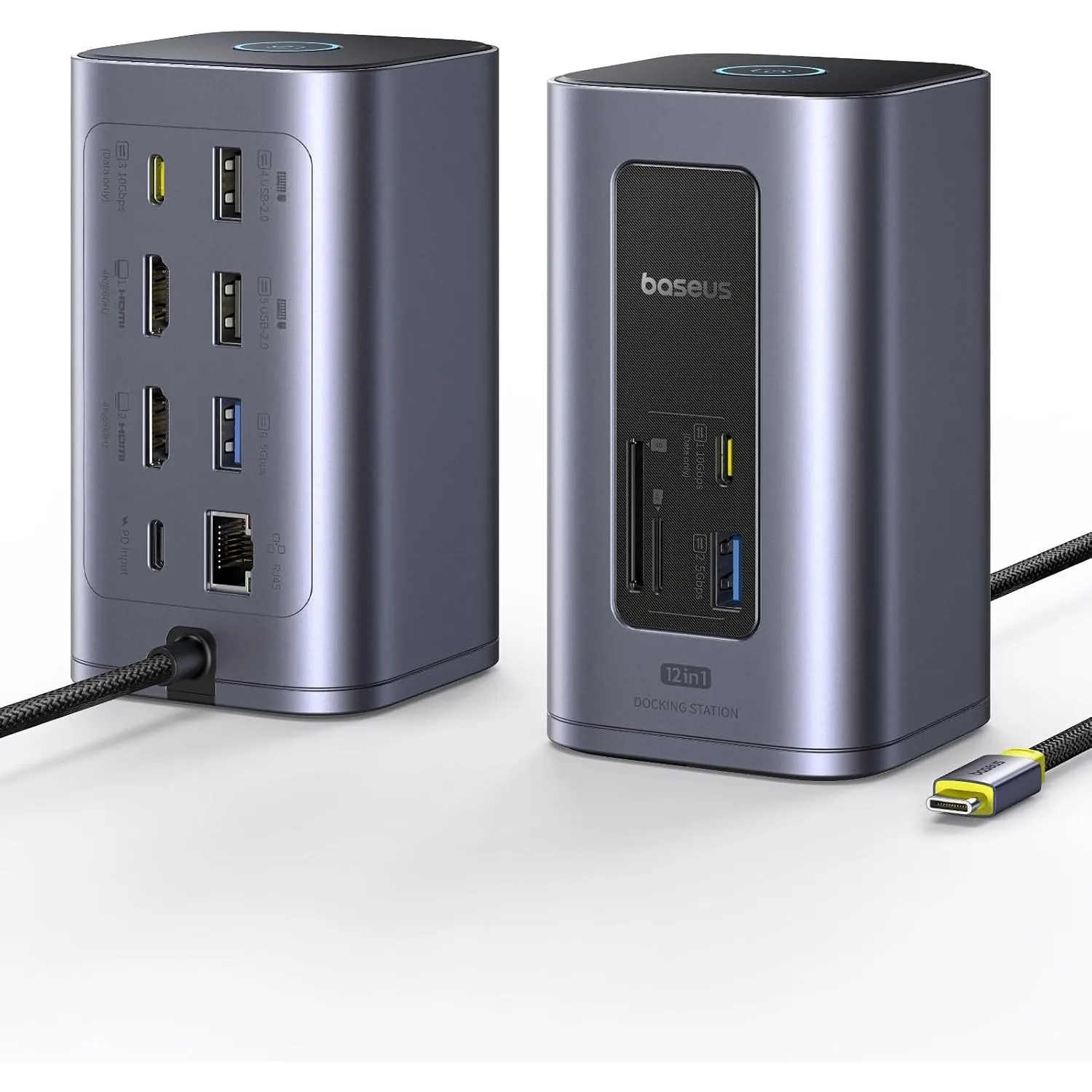 Baseus Nomos Air 12 in 1 Docking Station 2 Monitore für Windows