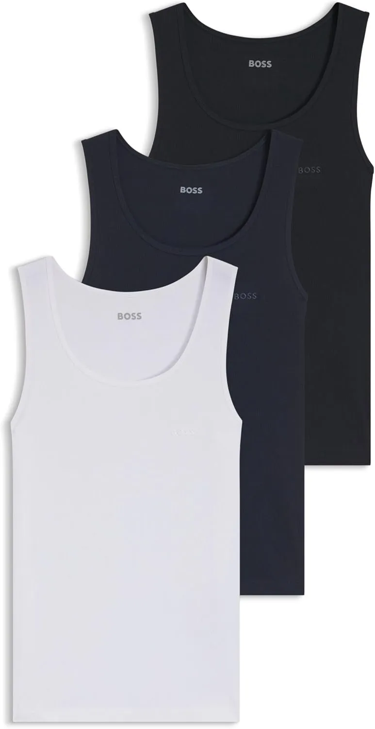 BOSS Herren T Urbanex-CargoLight Tapered-Fit Hose aus bügelleichter Stretch-Popeline