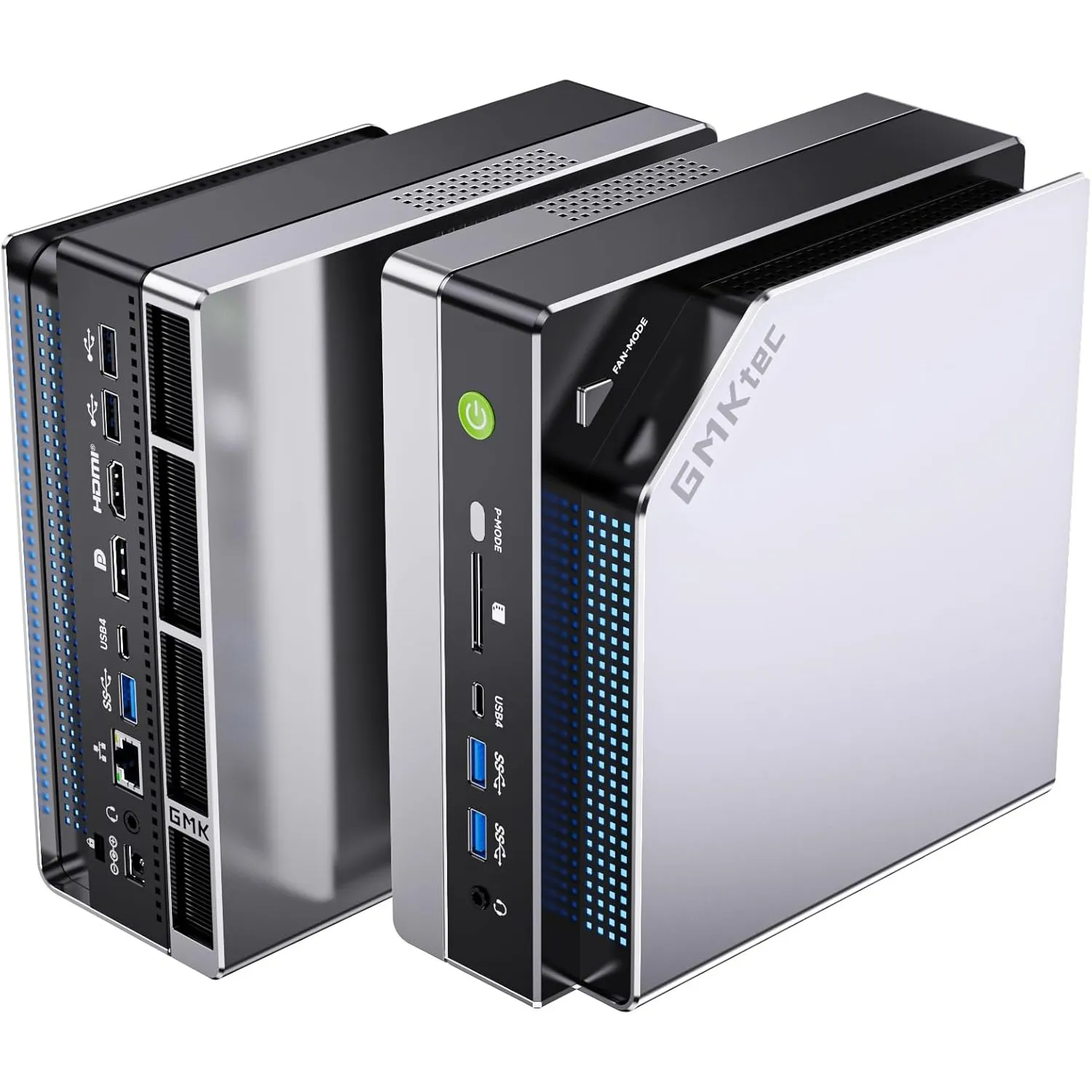 GMKtec EVO-X2 AI Mini-PC AMD Ryzen AI Max+ 395 (bis zu 5,1GHz) Mini Gaming PC, 128GB LPDDR5X 8000MHz (16GB*8), 2TB PCIe…