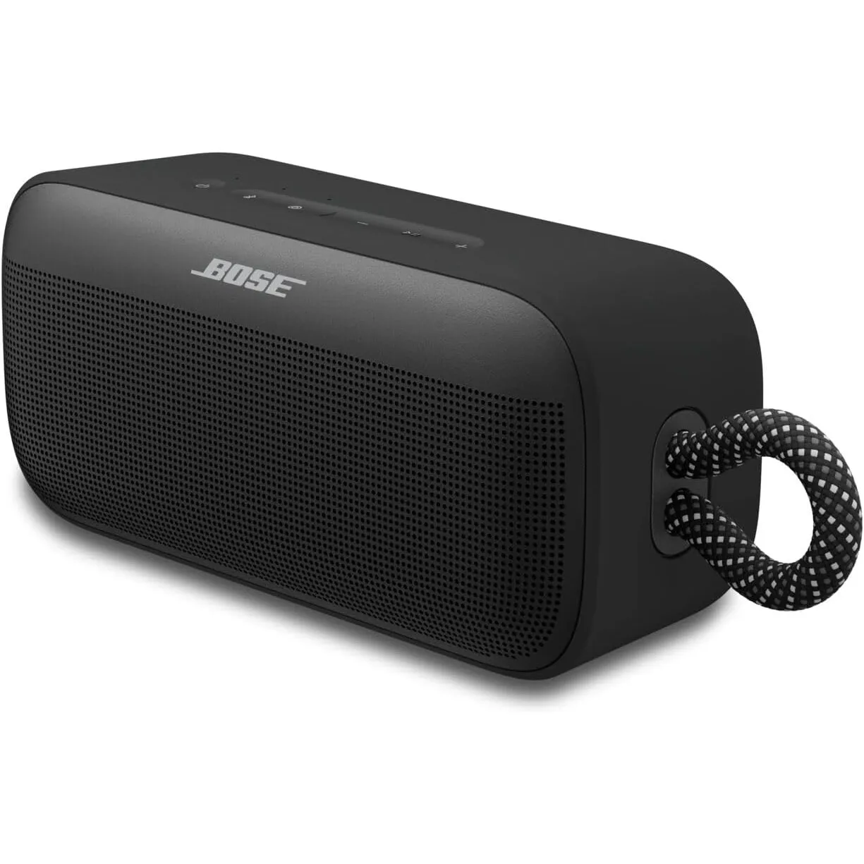 Bose SoundLink Plus: Bluetooth-Boombox, kabelloser Außen-Lautsprecher mit bis zu 20 Stunden Akkulaufzeit, Schwarz