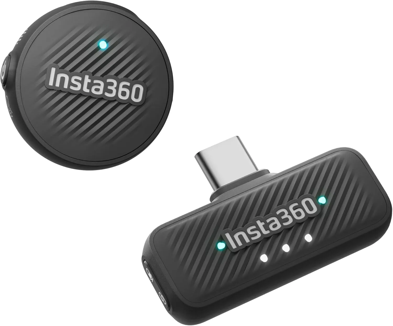 Insta360 Mic Air (1 TX + 1 RX), Rauschunterdrückung, 300 m Reichweite, Drahtloses Mikrofon für iPhone/Android/PC/Mac mi…