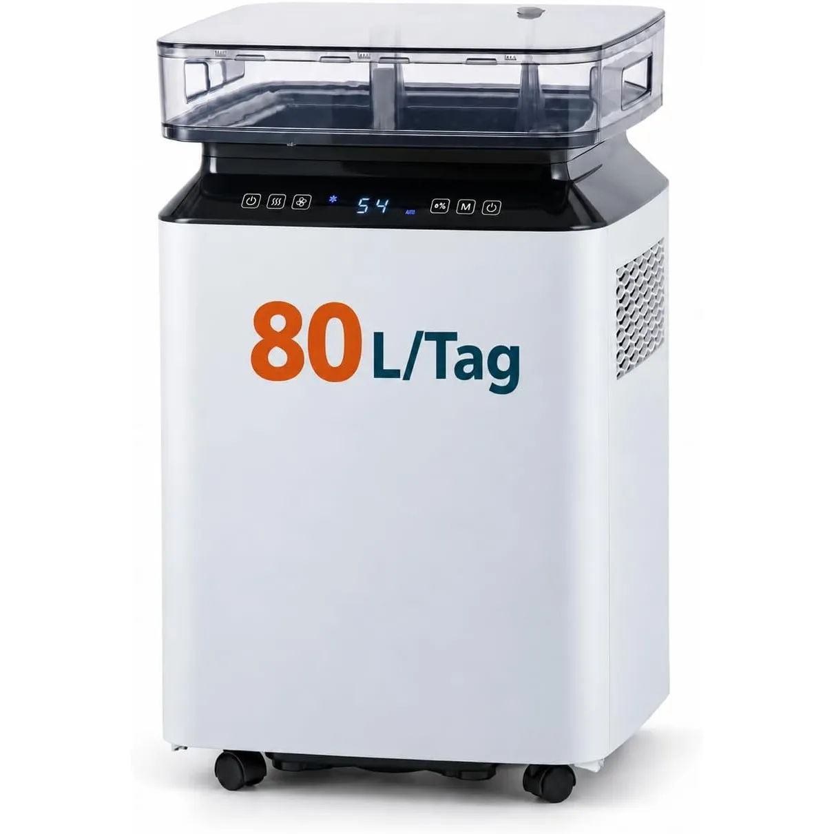 Kalopsia Luftentfeuchter Elektrisch 80L/Tag mit Kondensatpumpe
