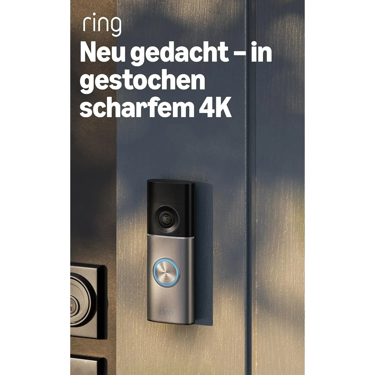 Ring Videotürklingel Pro Kabel (Wired Video Doorbell Pro, neueste Generation) mit Netzstecker, Videotürklingel-Kamera, …