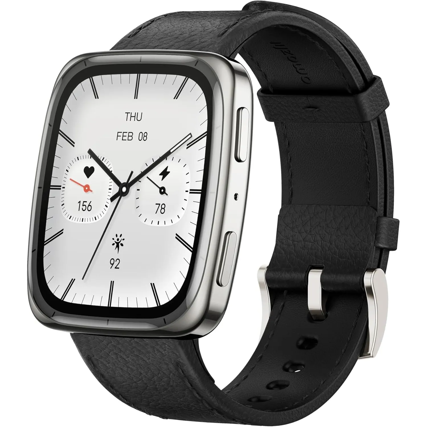 Amazfit Active 2 Smartwatch 43mm 1,75" AMOLED-Display, Offline-Karten mit GPS, 10 Tage Akku, 160+ Sportmodi, Wasserfest…