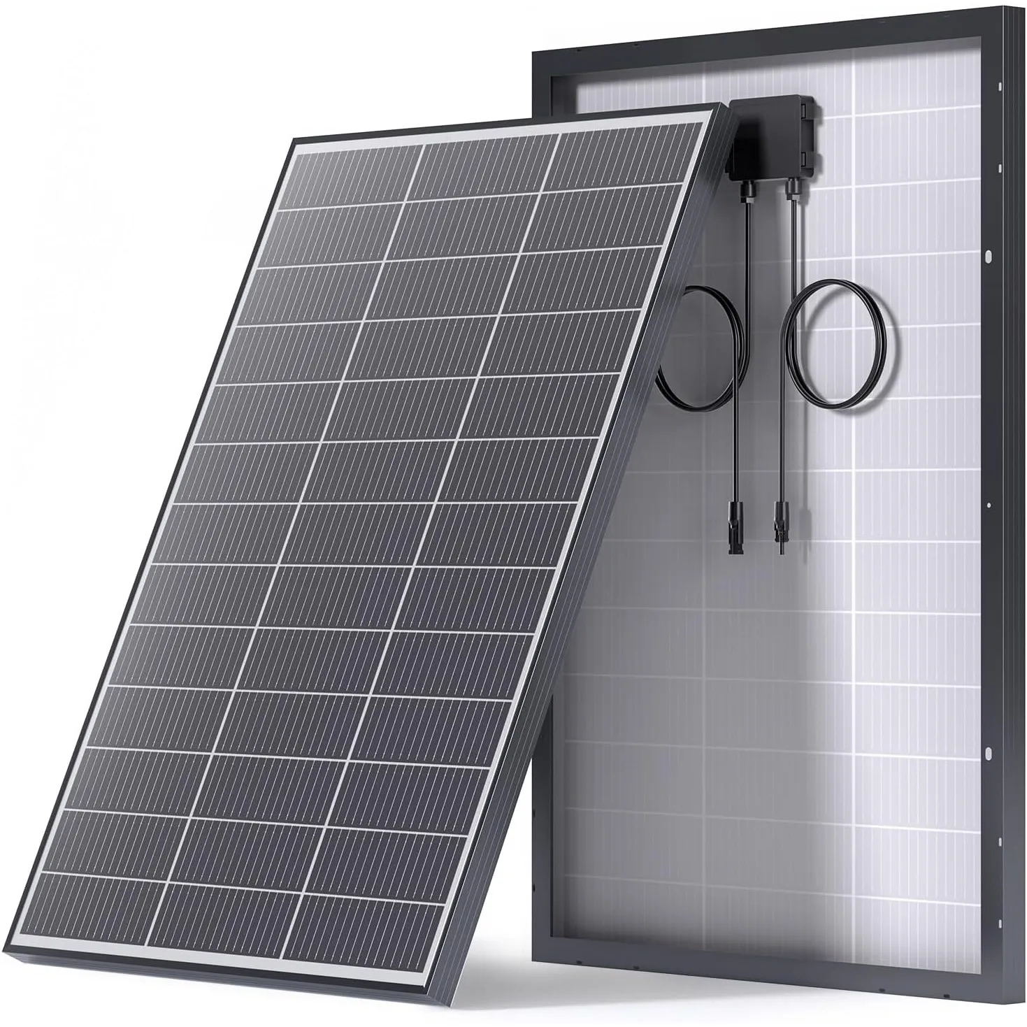 100W N-Type 16BB Solarpanel, Callsun 100W Monokristalline Solarmodule, Ideal für 12V Batterie,Wohnmobil, Balkonkraftwer…