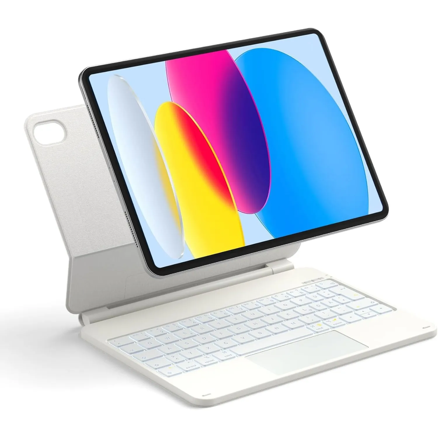 Inateck Tastatur Hülle für iPad 11(A16)/10. Gen, Freitragender Ständer