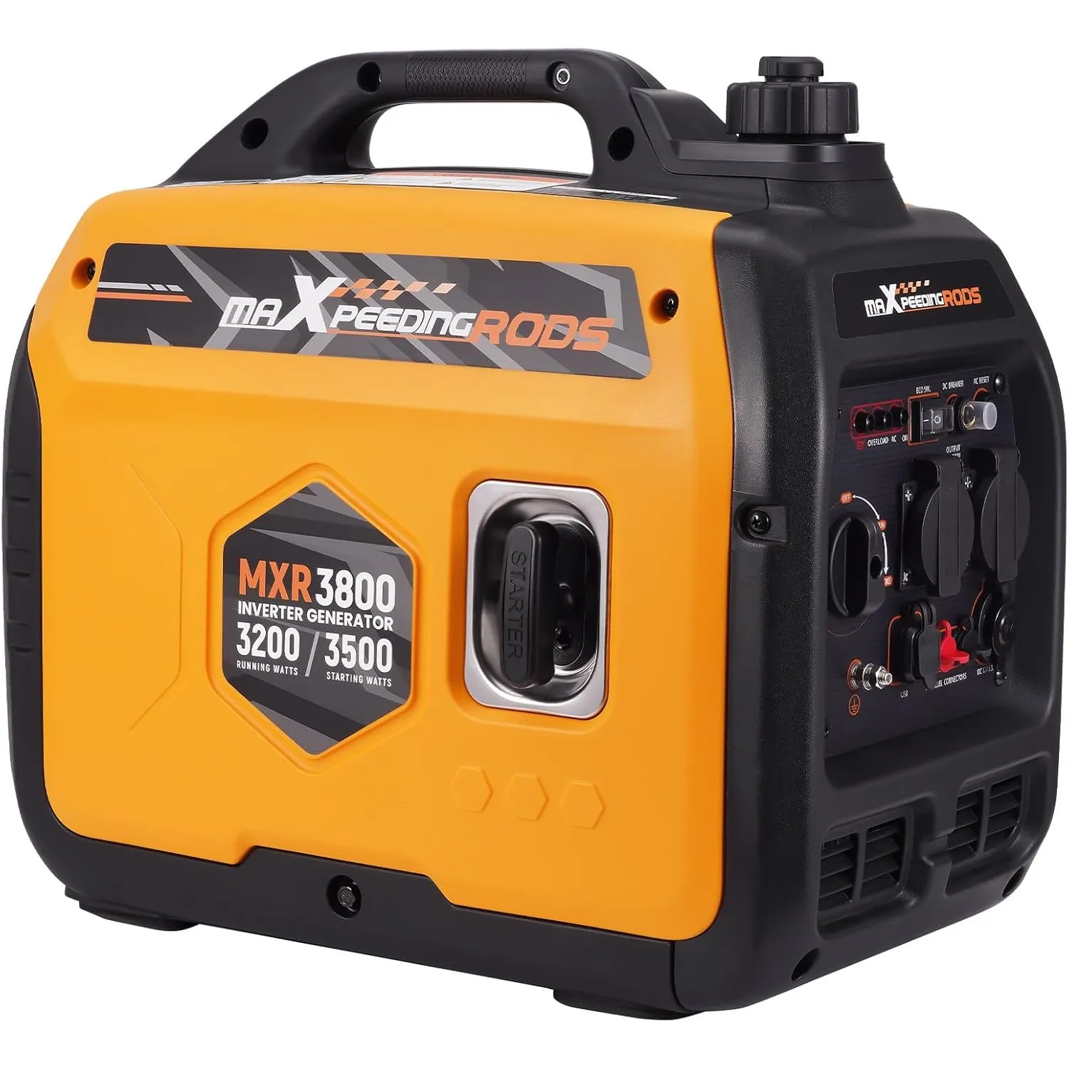 maXpeedingrods Inverter Stromerzeuger 3500W Leise, Leicht und Mobil 21KG