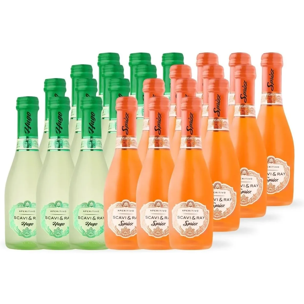 SCAVI & RAY Piccolo Mix Set Hugo & Sprizz 5,5% Vol. - 24x0,2l