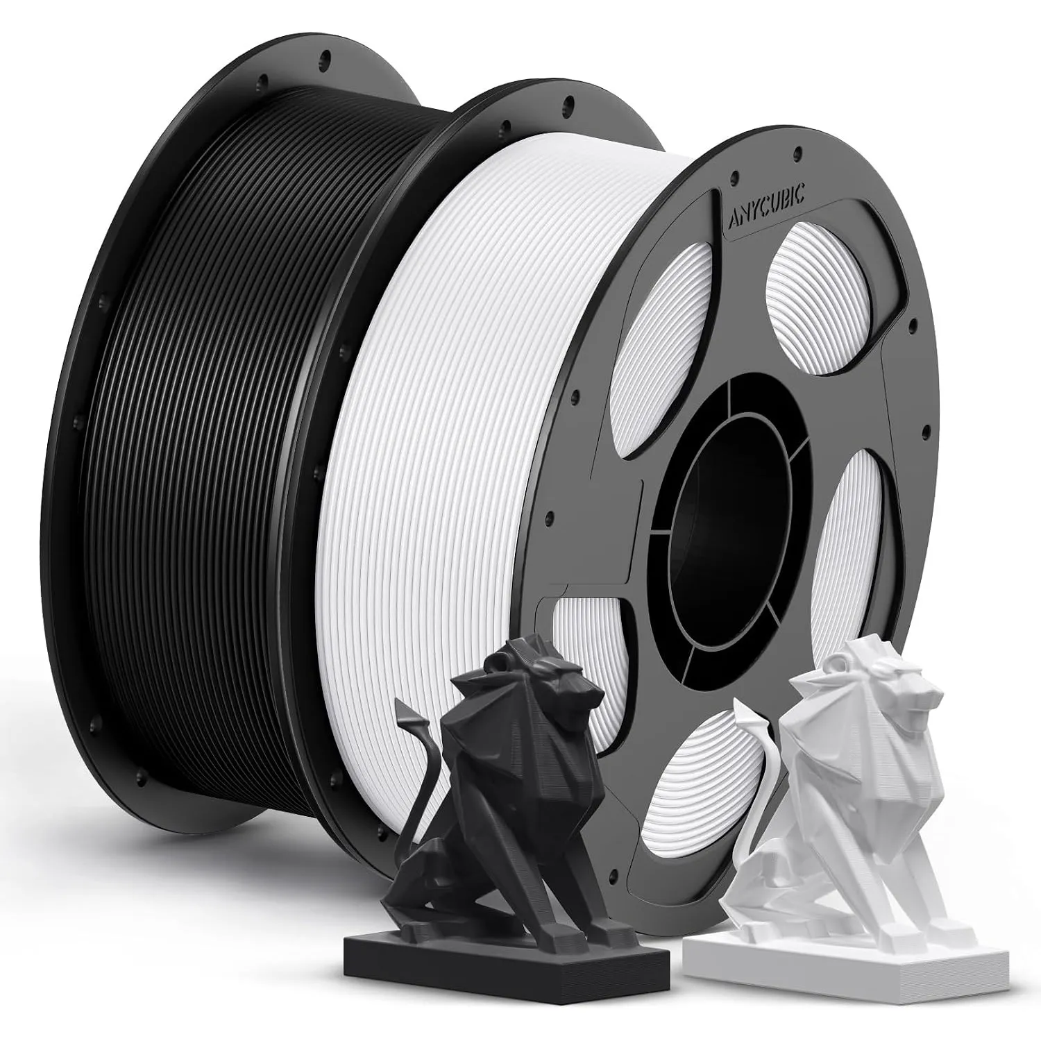 ANYCUBIC PETG Filament 1,75mm, Hohe Zähigkeit, Hoher Glanz, 2KG | Geringe Verzugneigung und hervorragende Schichthaftun…