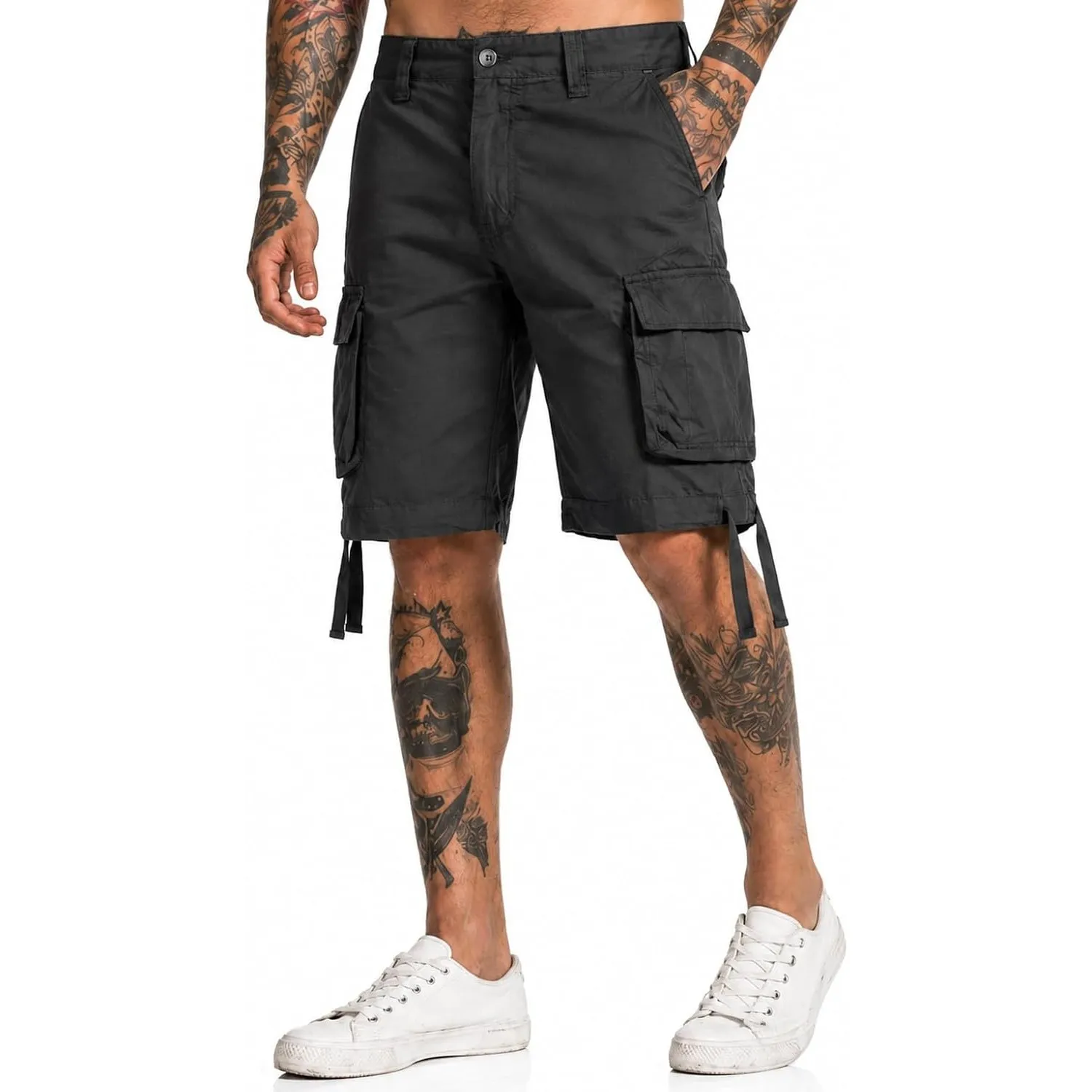 Brandit Urban Legend Shorts | 100% Baumwolle, Größen S bis 7XL, leichte, robuste Shorts mit vielen Taschen, Bequeme Out…