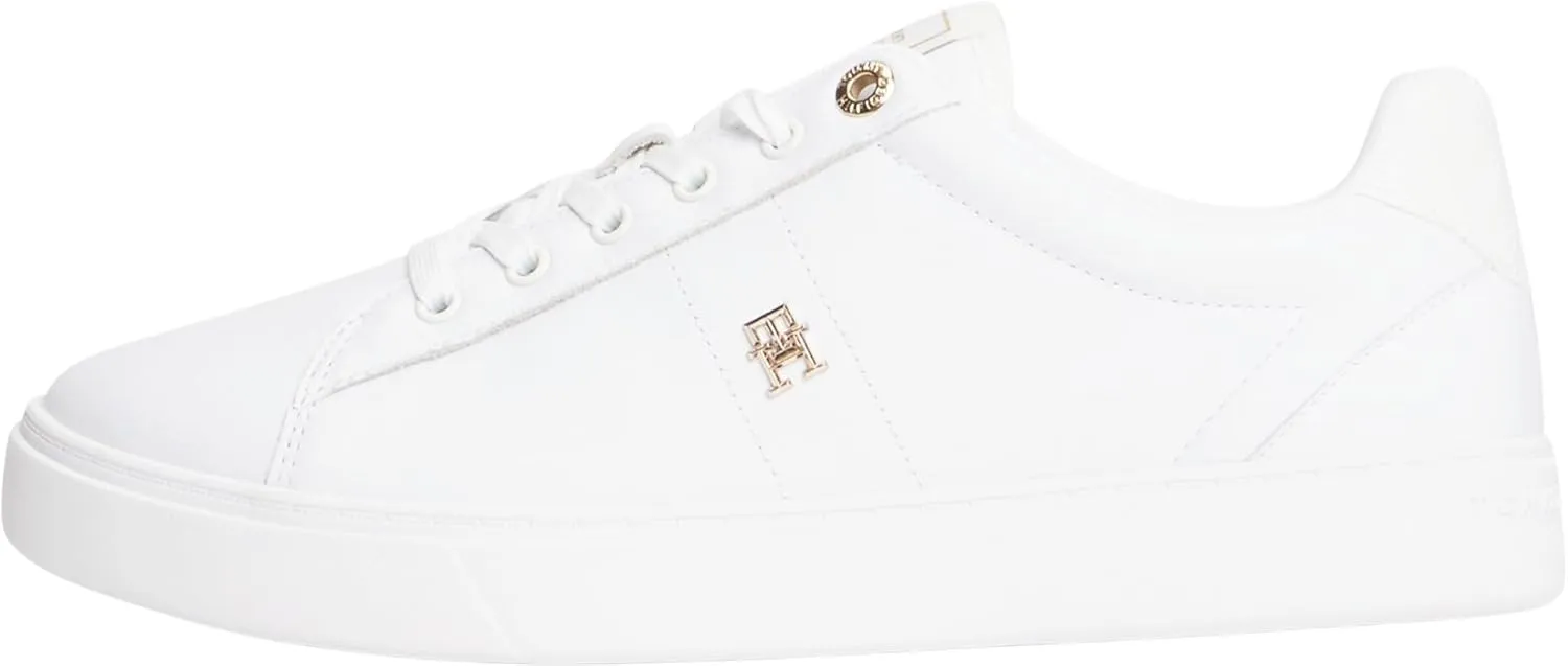 Tommy Hilfiger Damen Court Sneaker aus Leder