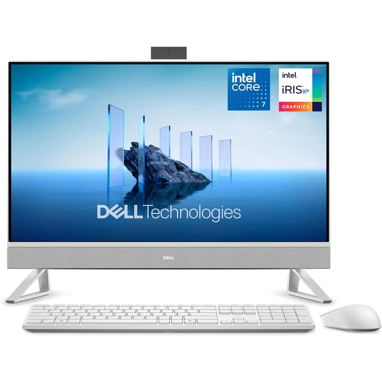 Dell 27 All-in-One Desktop EC27250 – 27" FHD Display, Intel Core 7 Series 1 Prozessor, Intel Grafik, 16 GB RAM, 1 TB SS…