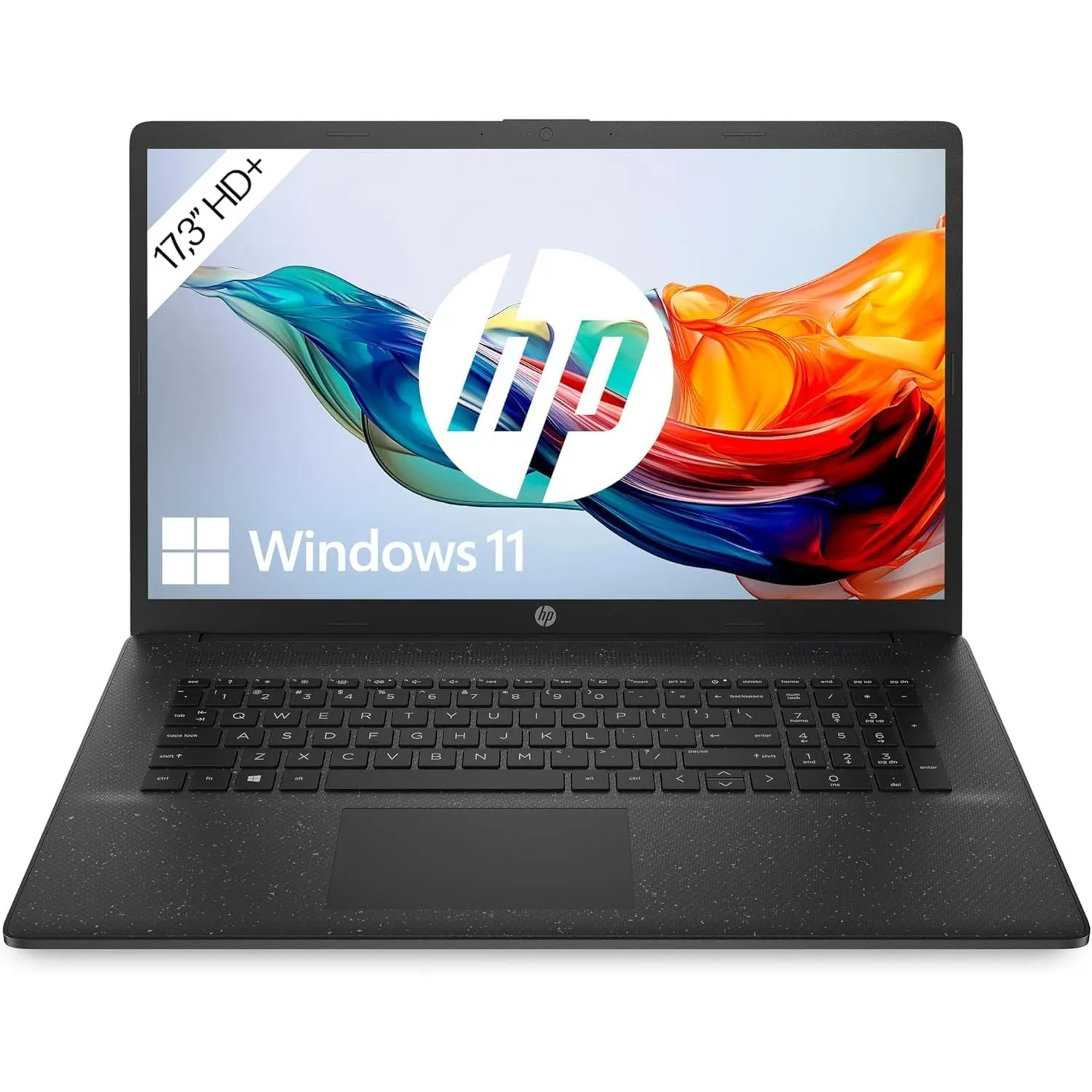 HP Laptop mit 17,3" HD+ Display, Intel Celeron N4120, 8 GB DDR4 RAM, 256 GB SSD, Intel UHD-Grafik, Windows 11, QWERTZ T…