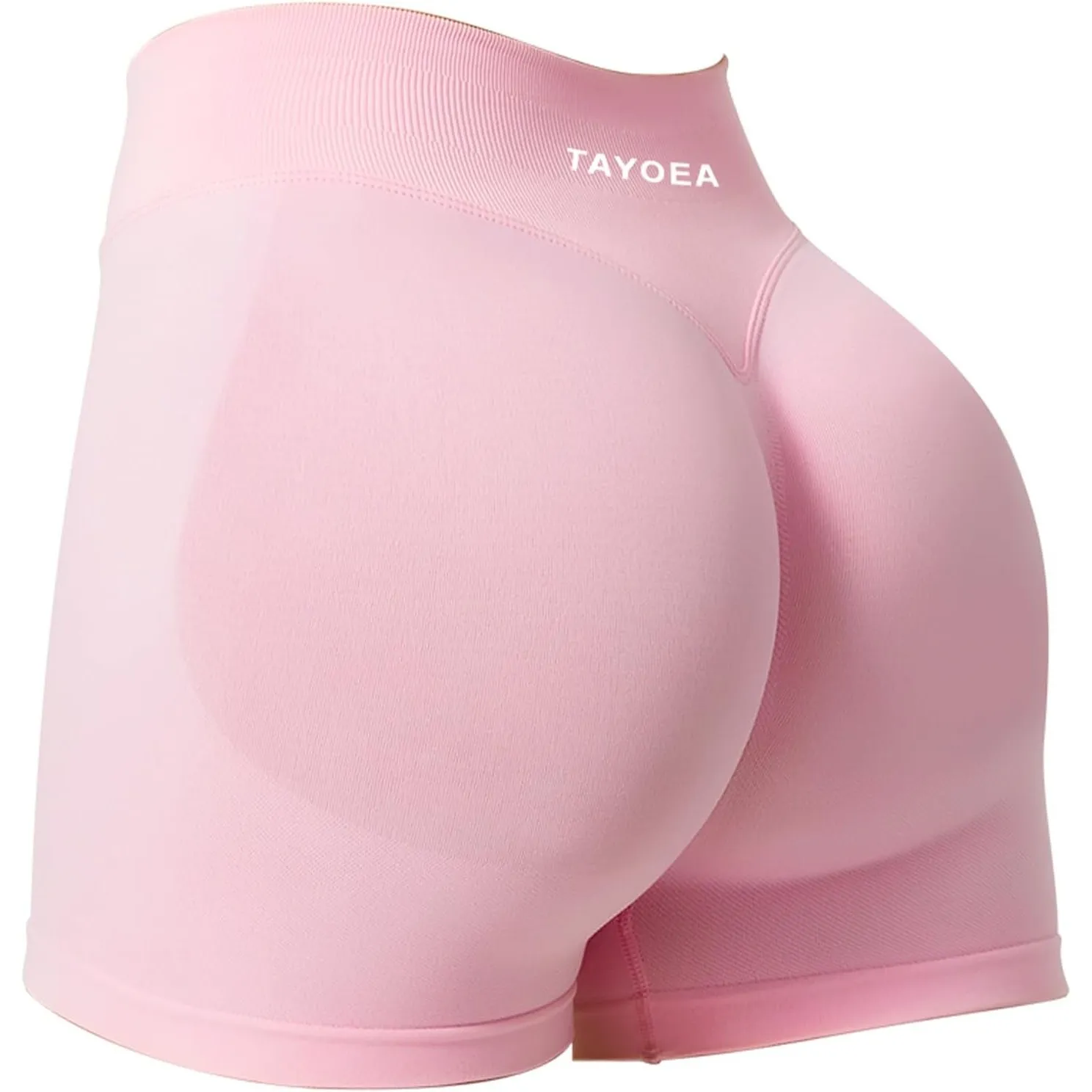 TAYOEA Sport Shorts Damen Scrunch Kurze Sporthose Push Up Kurze Leggings Butt Lifting Gym Short Nahtlose Workout Radler…