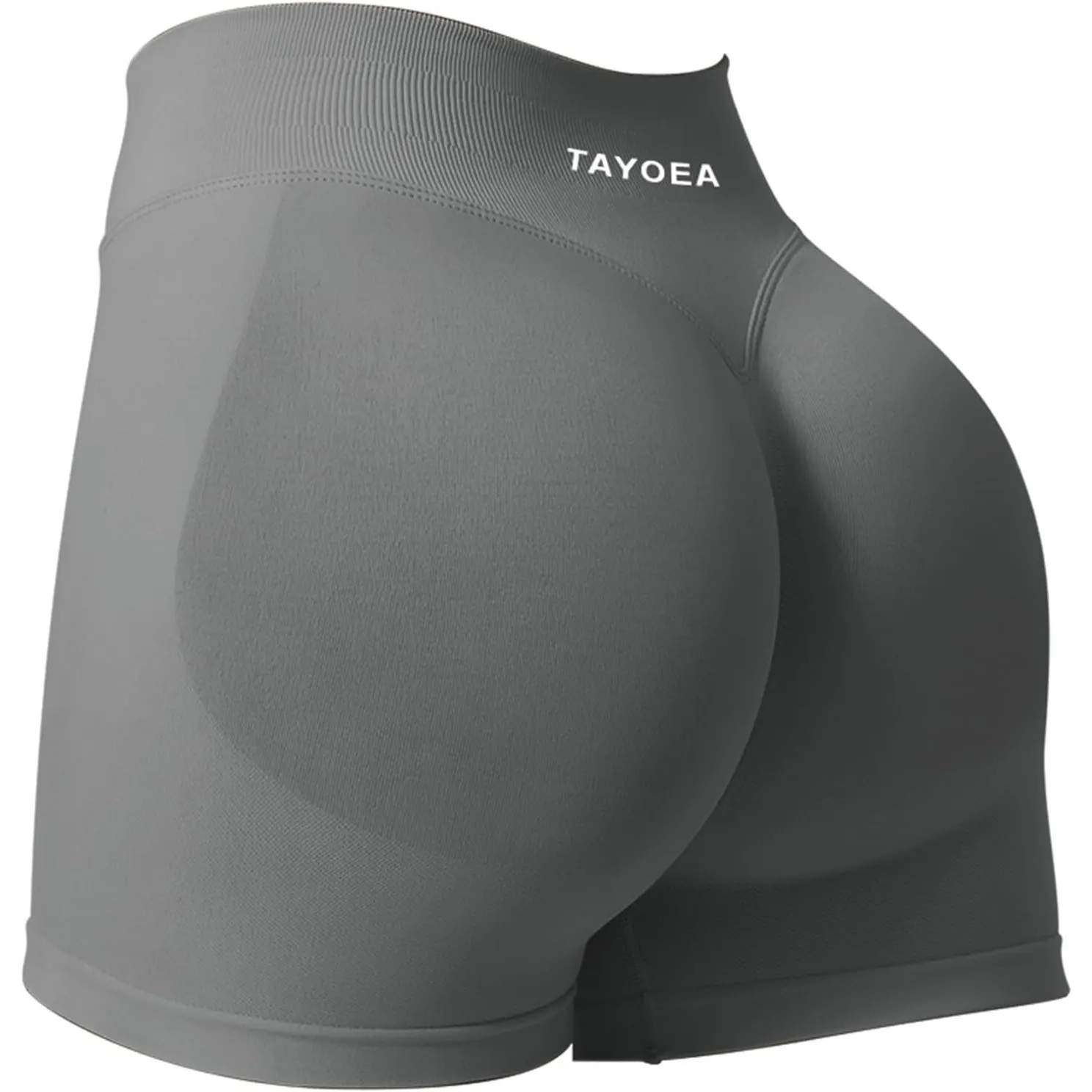 TAYOEA Sport Shorts Damen Scrunch Kurze Sporthose Push Up Kurze Leggings Butt Lifting Gym Short Nahtlose Workout Radler…
