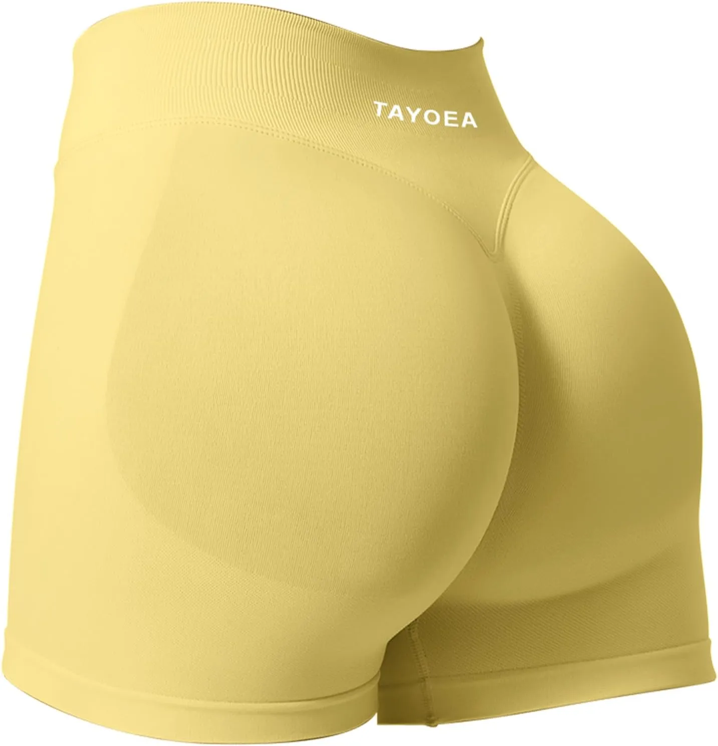TAYOEA Sports Shorts Women's Scrunch Short Sports Trousers Push Up Short Leggings Butt Lifting Gym Short Seamless Worko…
