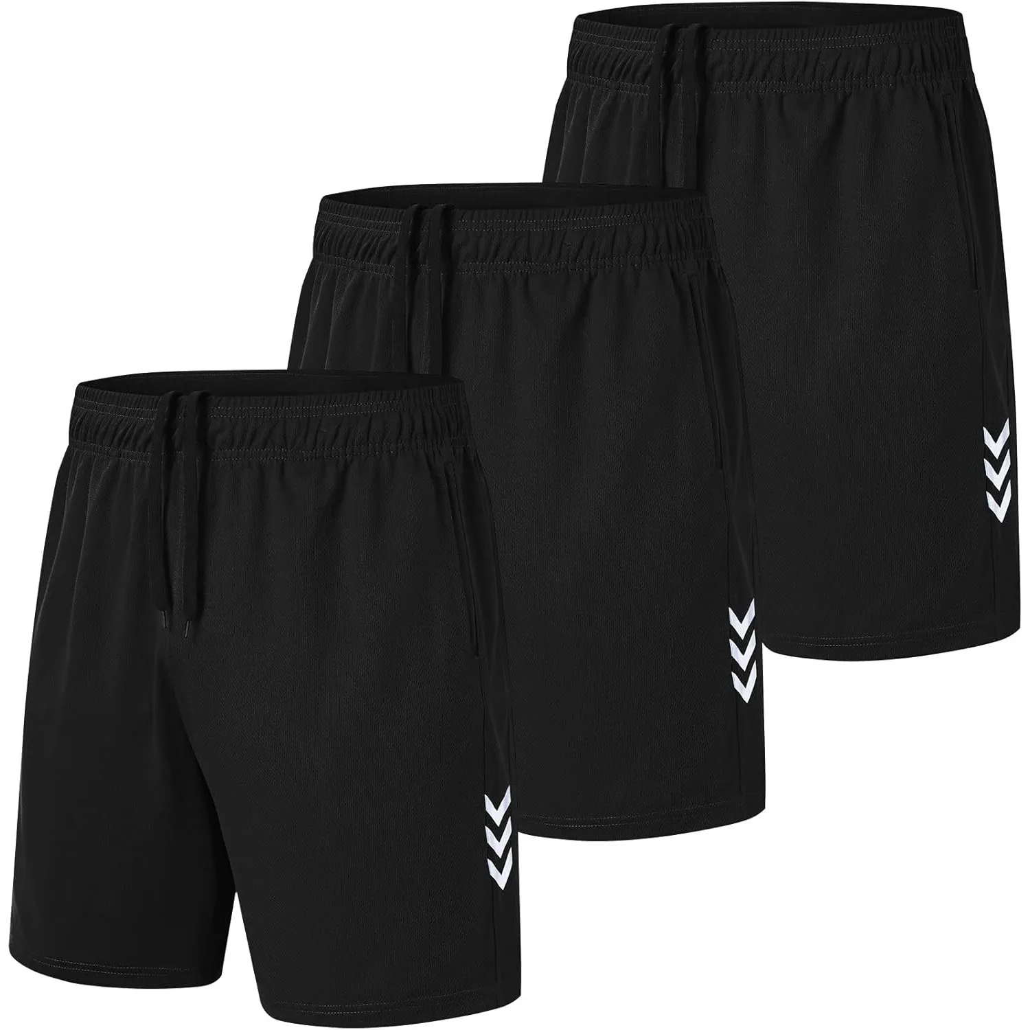 Herren Sporthose Kurze Atmungsaktive Gym Fitness Hosen Dry Fit Lauf Shorts Training Running Funktionsshorts