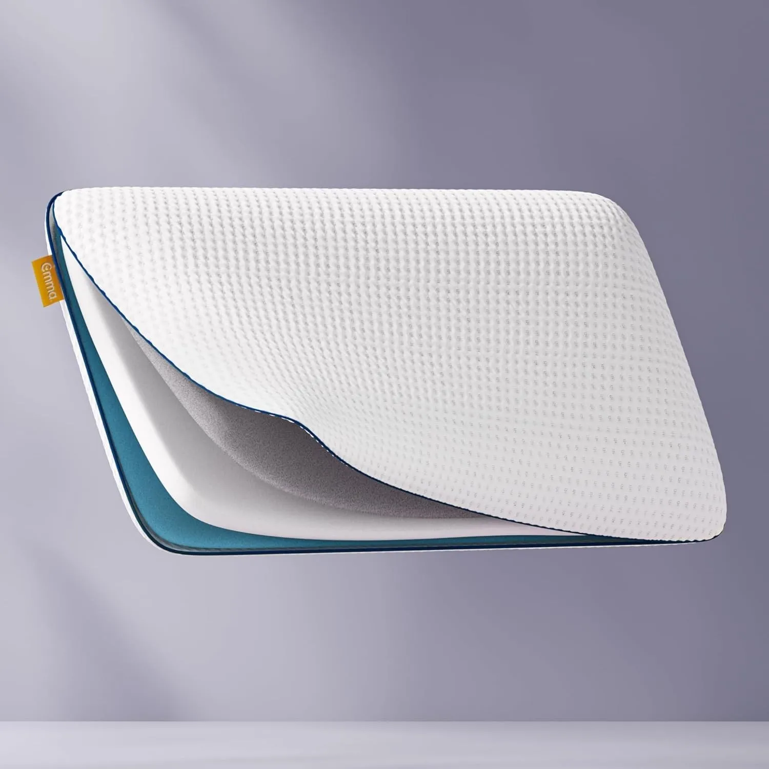 Emma Premium Stützkissen 80x40 – Ergonomisches Nackenkissen mit Thermosync Technologie – Kühlendes Memory Foam Kopfkiss…