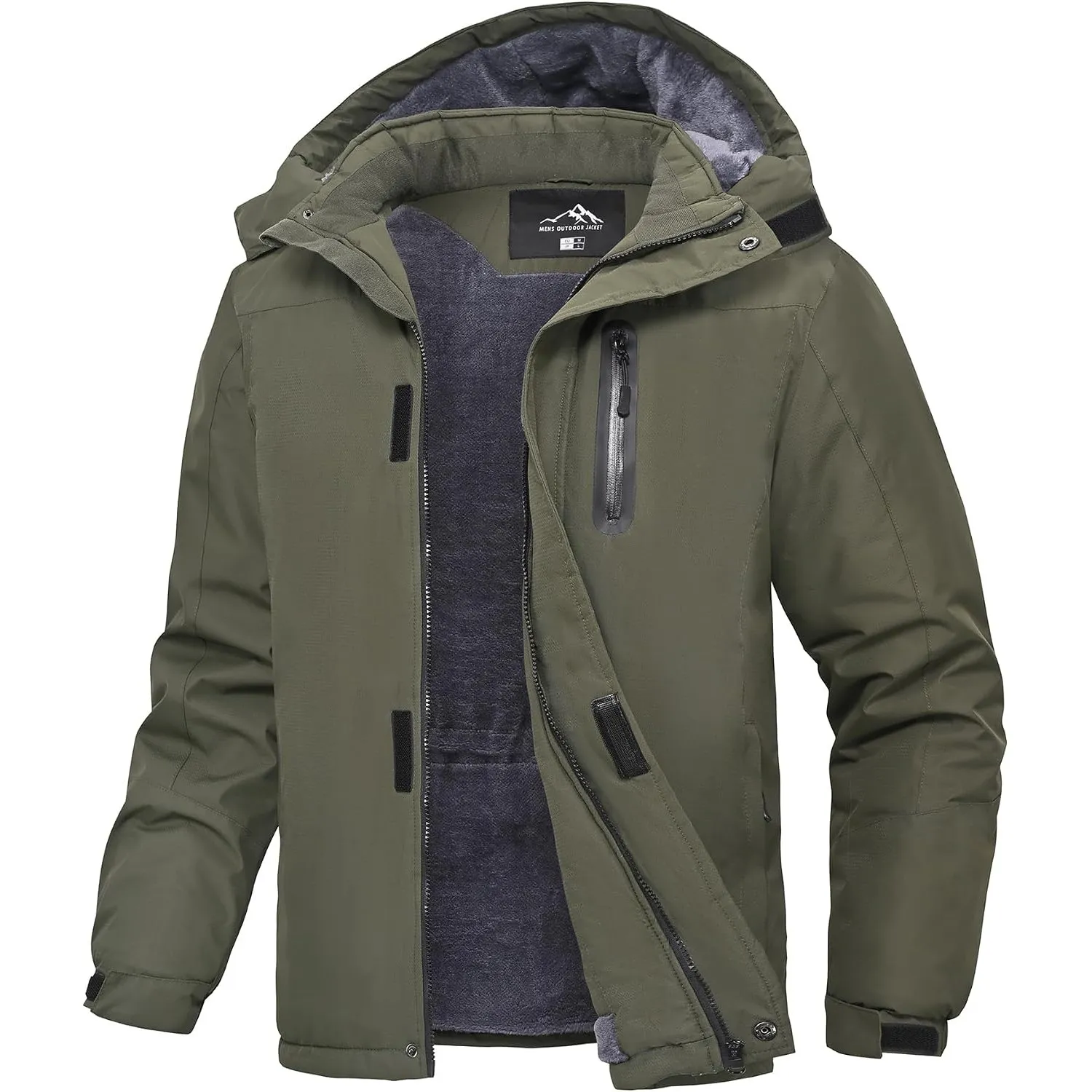 Herren Ski Winterjacken Übergangsjacke Outdoor-Funktionsjacke