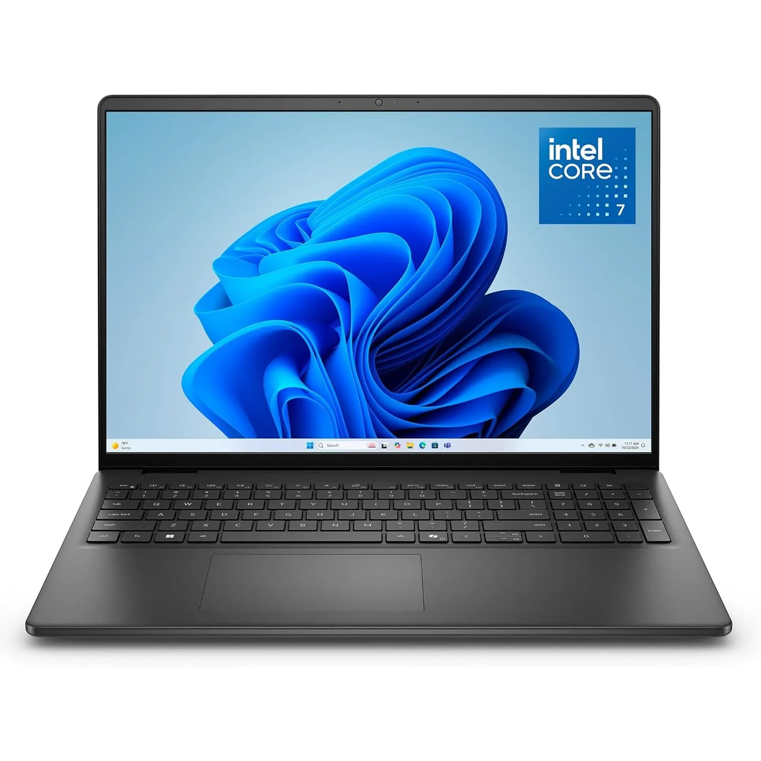 Dell 16 Laptop DC16250-16 Inch FHD+ (1920 x 1200) Display, Intel Core 7 Series 1, Intel UHD Graphics, 16GB DDR5 RAM, 1T…
